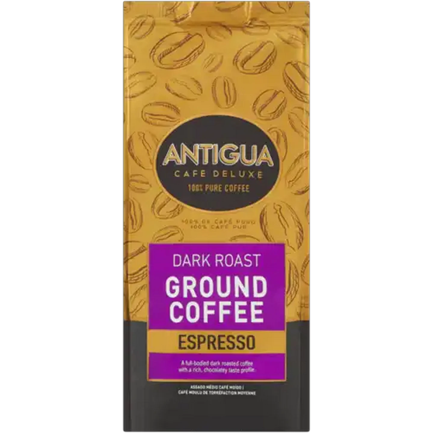 Image of Antigua Dark Roast Espresso Ground Coffee 500g