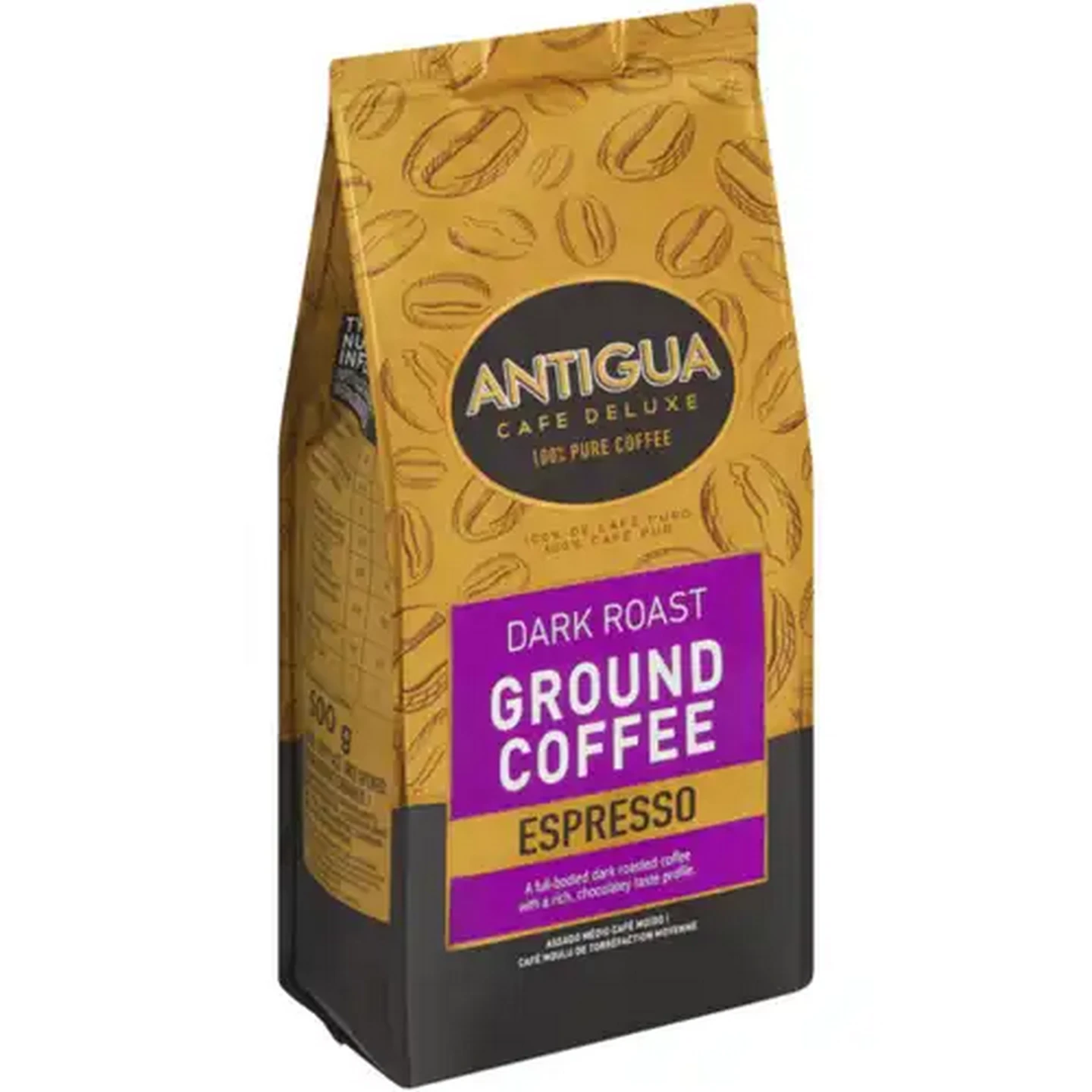 Image of Antigua Dark Roast Espresso Ground Coffee 500g