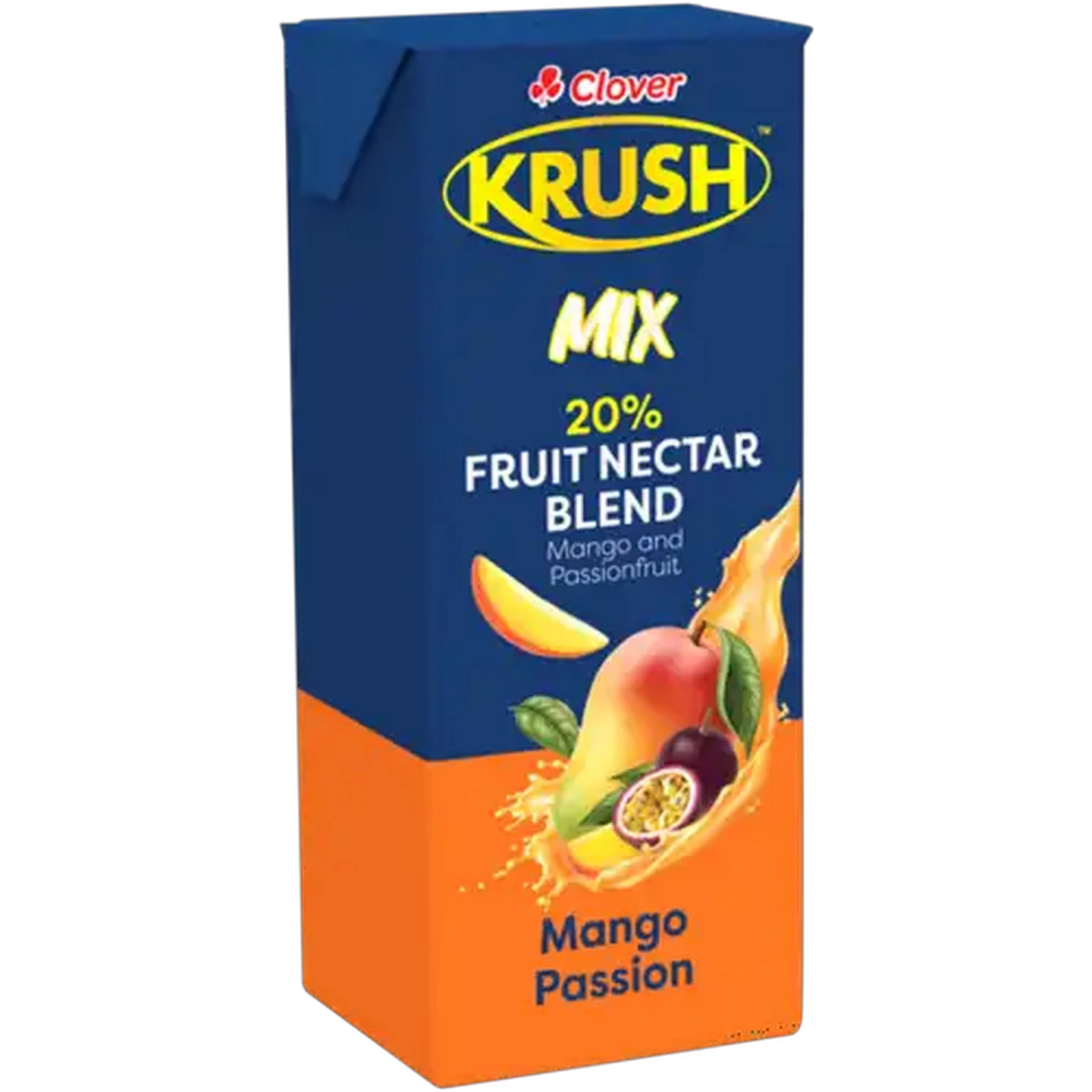 Image of Krush Mango Passion Mix 20% Fruit Nectar Blend 200ml
