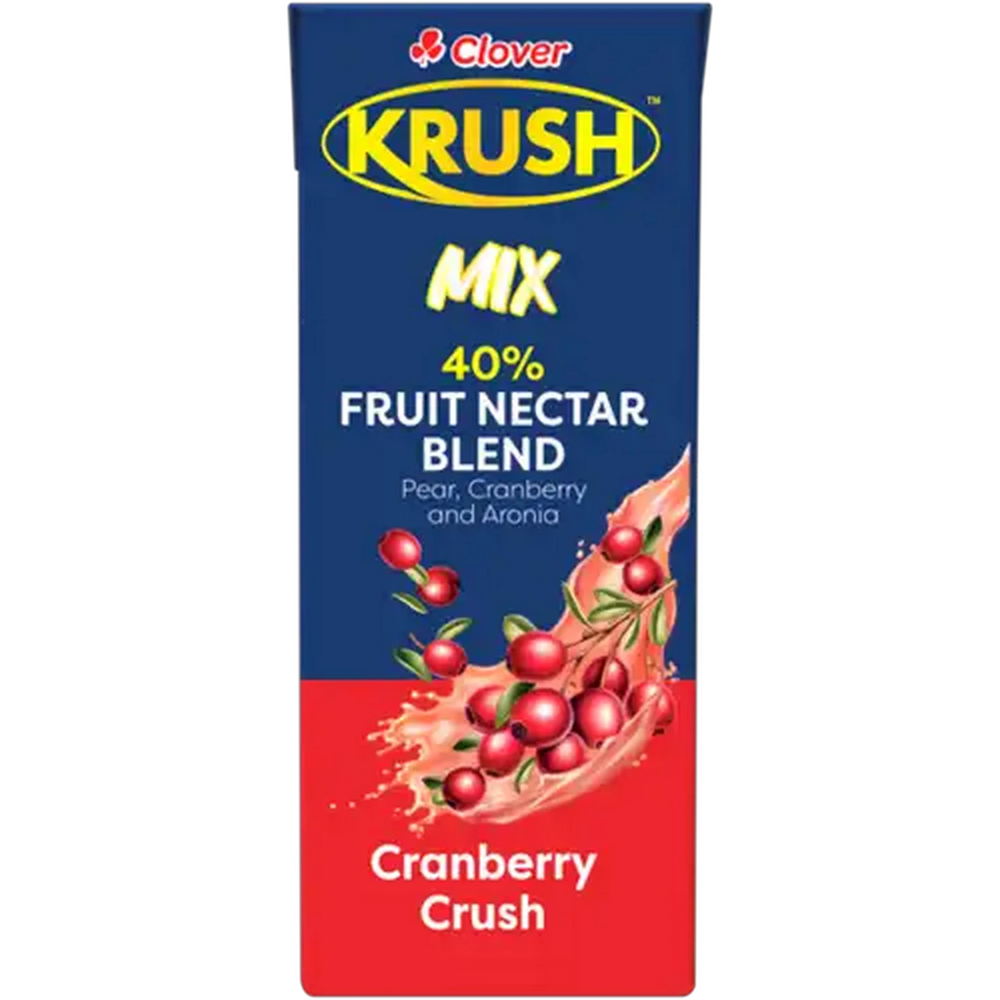 Image of Krush Cranberry Crush Mix 40% Fruit Nectar Blend 200ml