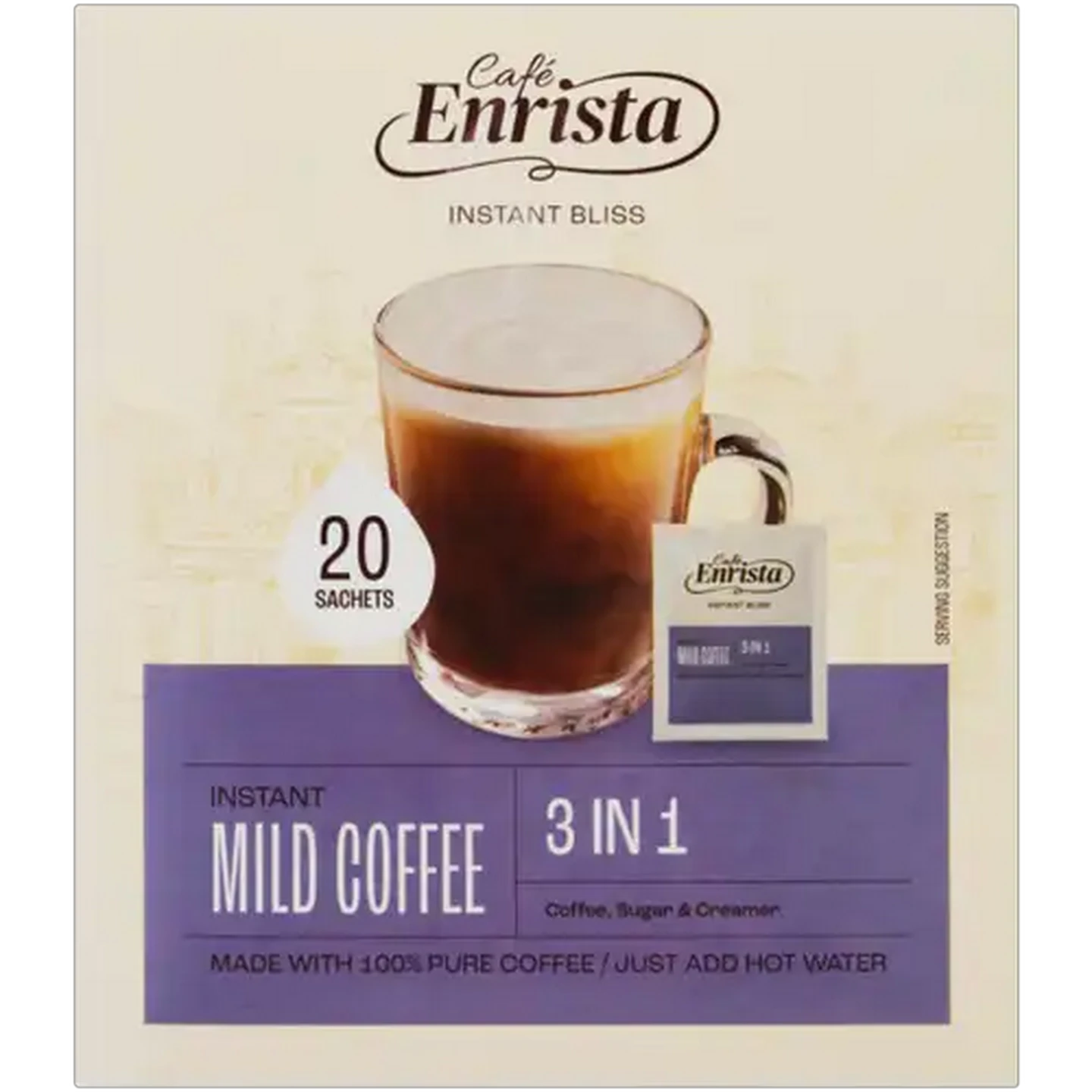 Image of Café Enrista 3-in-1 Instant Mild Coffee 20 x 25g