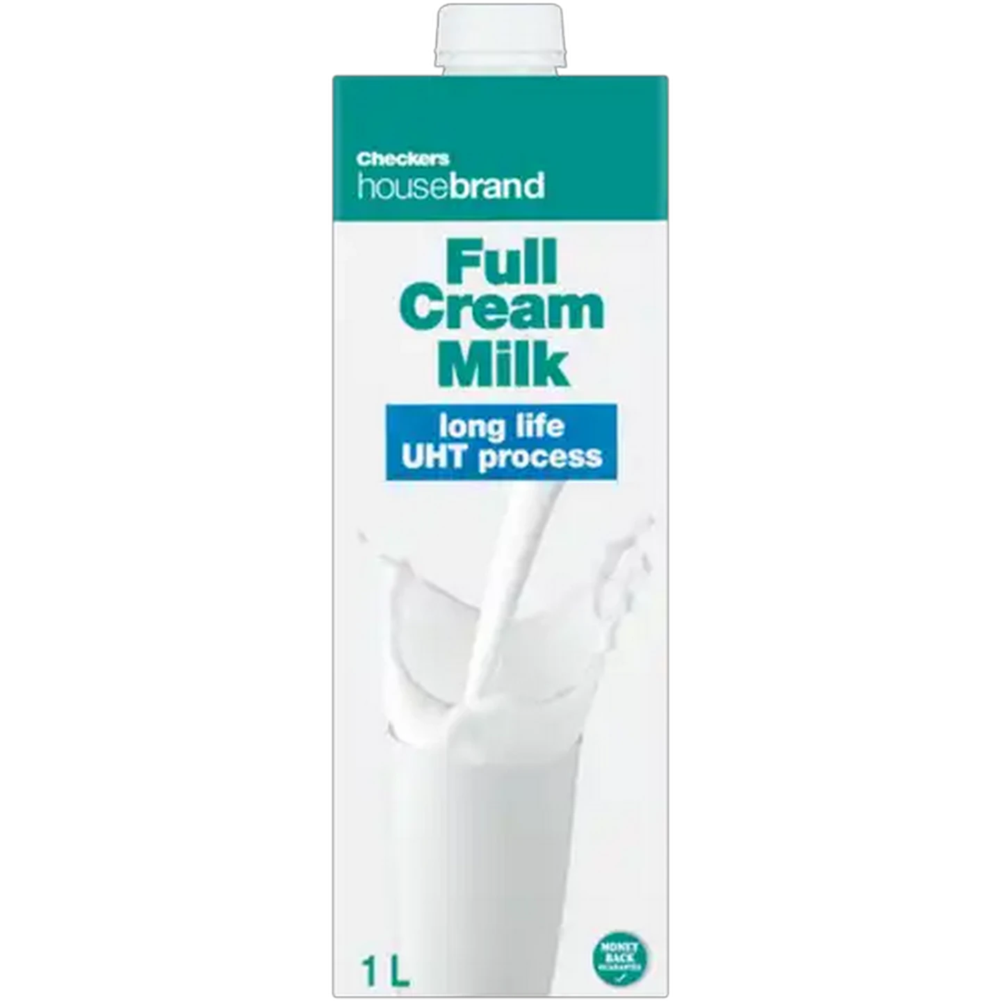 Image of Checkers Housebrand Long Life Full Cream Milk 1L