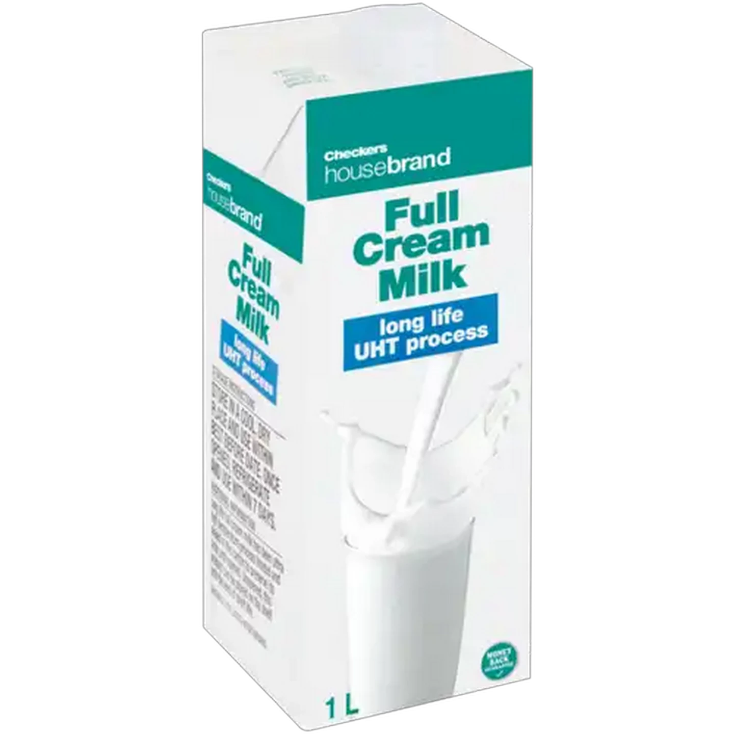 Image of Checkers Housebrand Long Life Full Cream Milk 1L