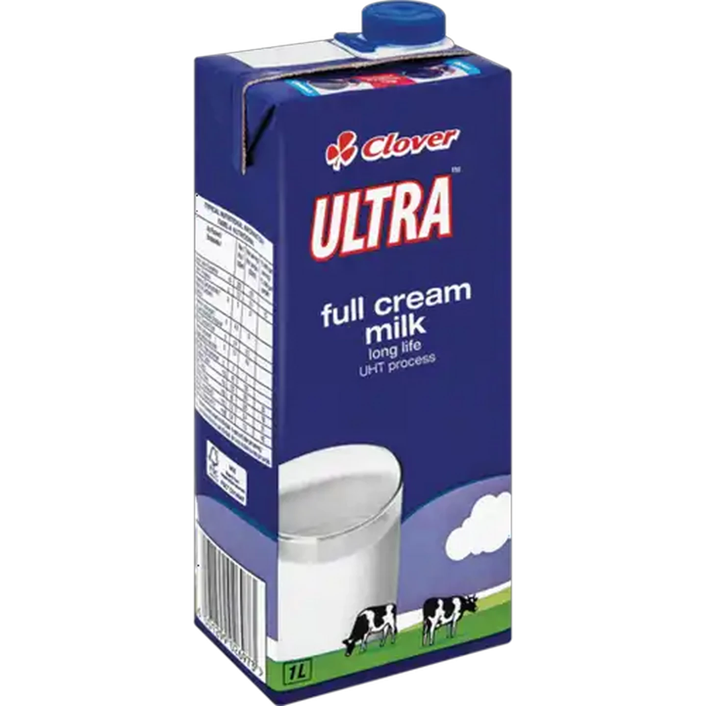 Image of Clover Ultra UHT Long Life Full Cream Milk Carton 1L