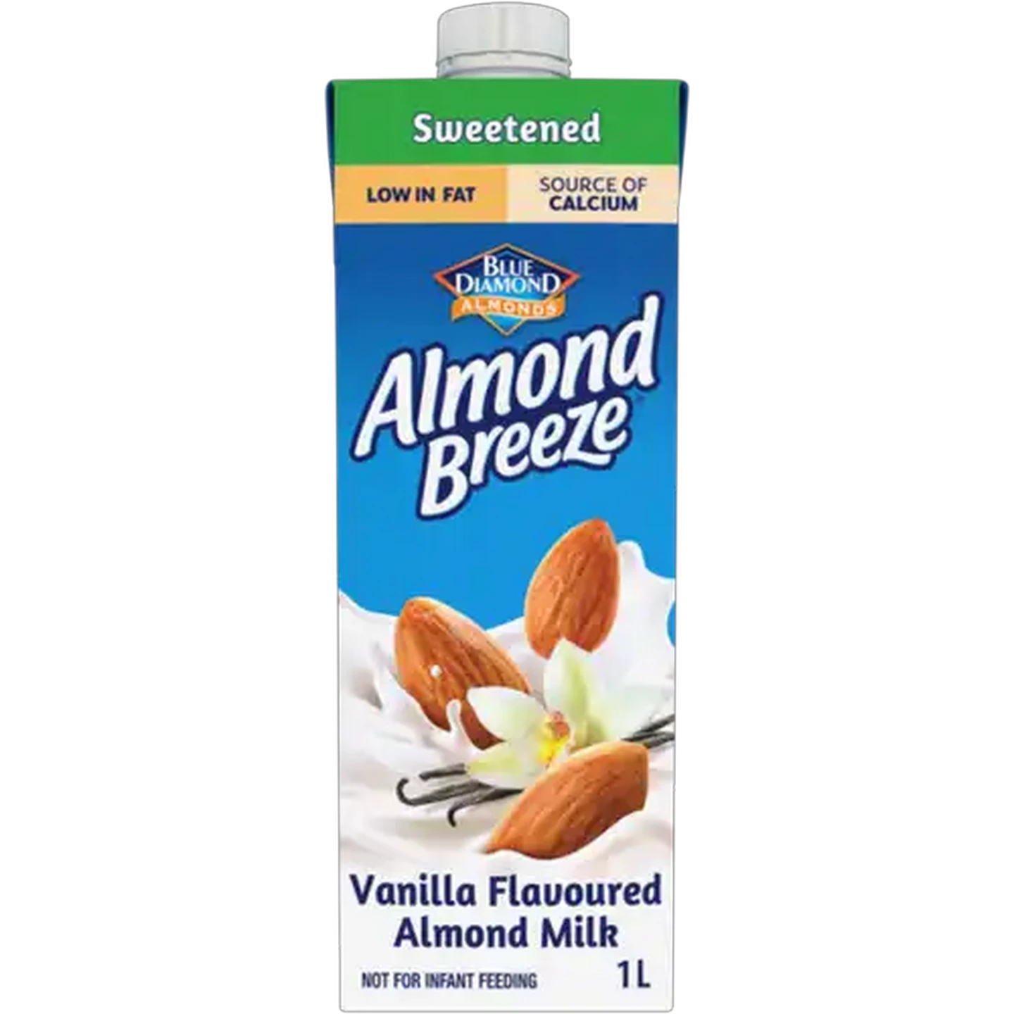 Image of Almond Breeze Vanilla Flavoured Sweetened Almond Milk 1L