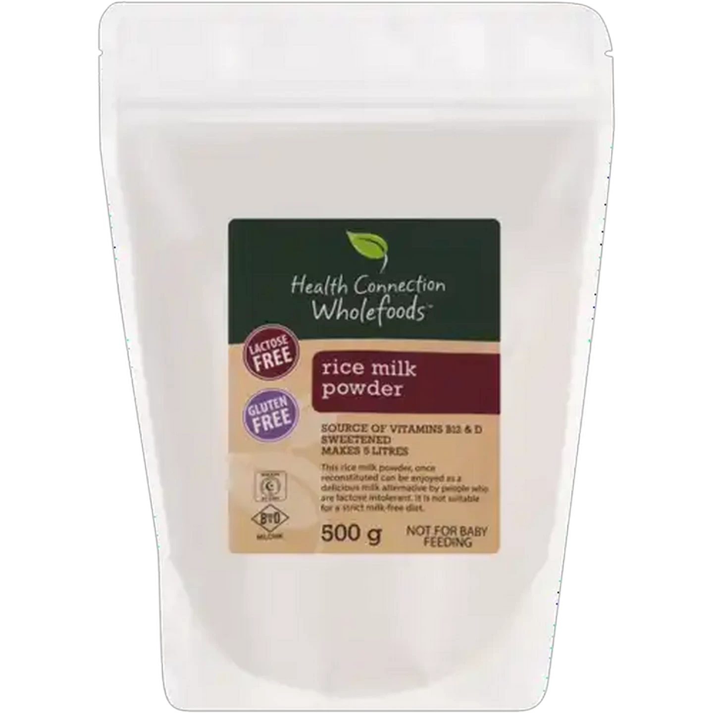 Image of Health Connection Wholefoods Rice Milk Powder 500g