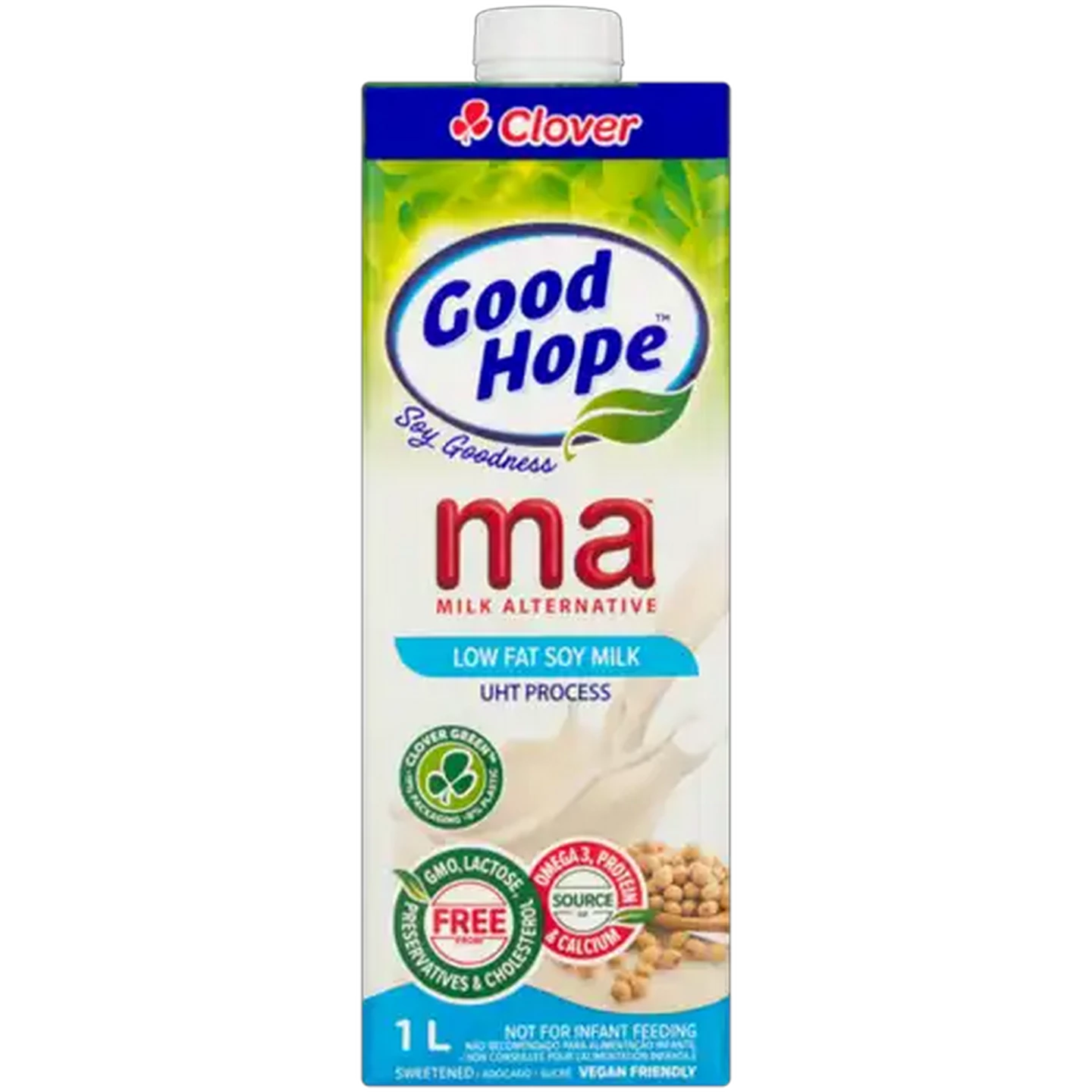Image of Clover Good Hope UHT Soya Milk Alternative Carton 1L
