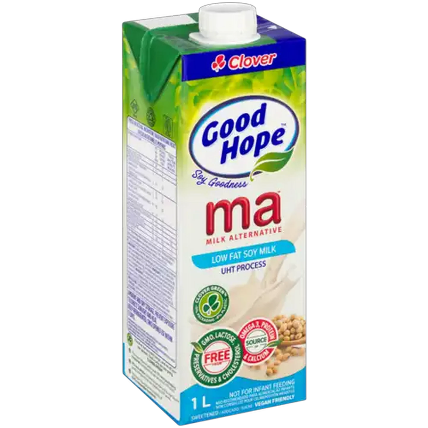 Image of Clover Good Hope UHT Soya Milk Alternative Carton 1L