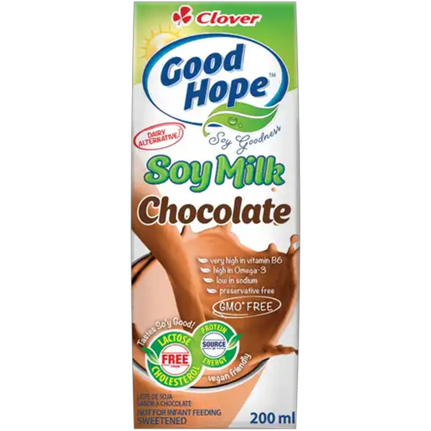 Image of Clover Good Hope Soy Milk Chocolate Flavoured 200ml