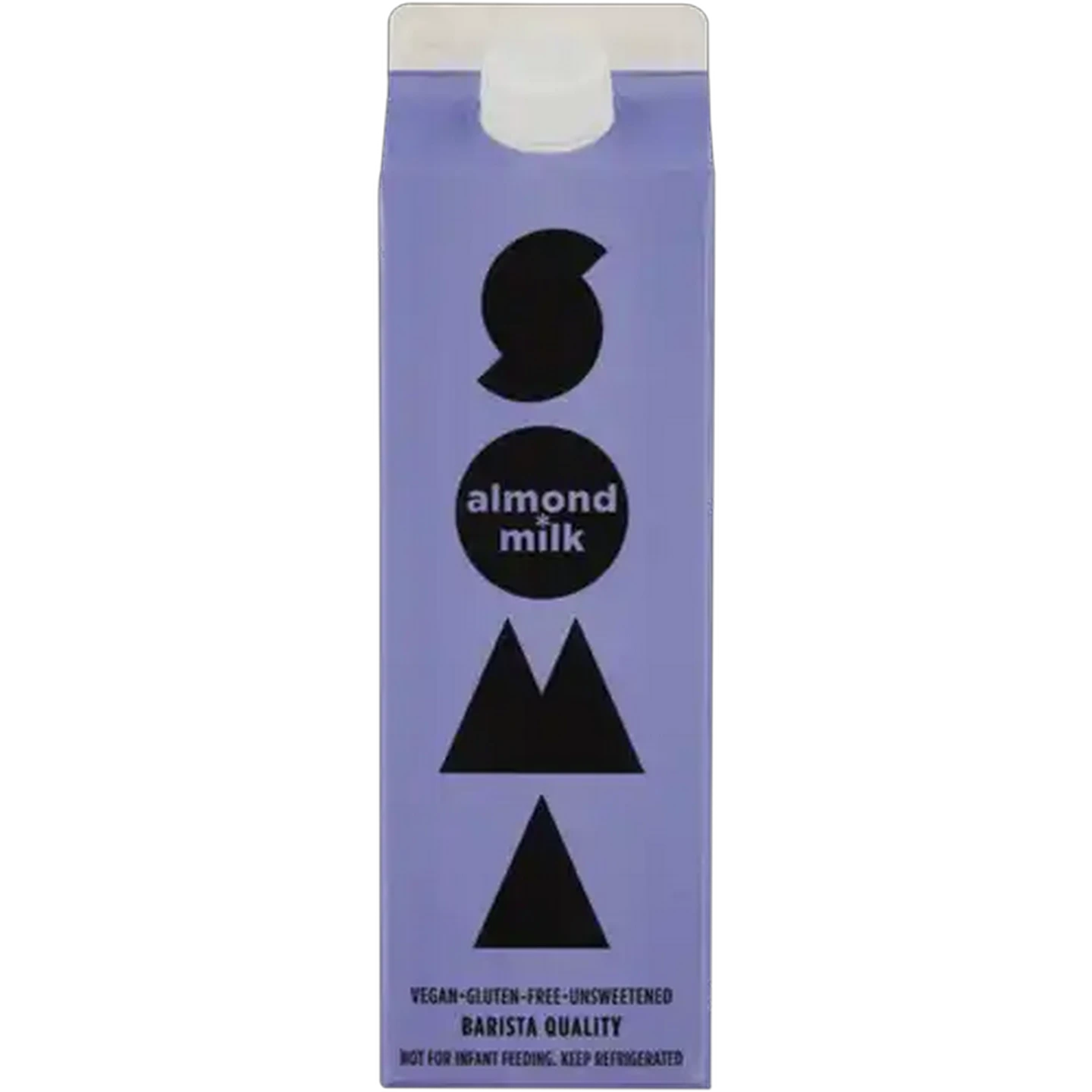 Image of Soma Gluten-Free Unsweetened Almond Milk 1L