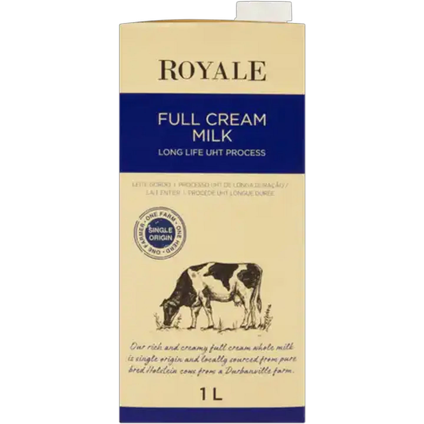 Image of Royale Long Life UHT Full Cream Milk 1L