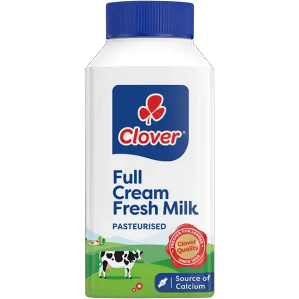 Clover Full Cream Fresh Milk 250ml