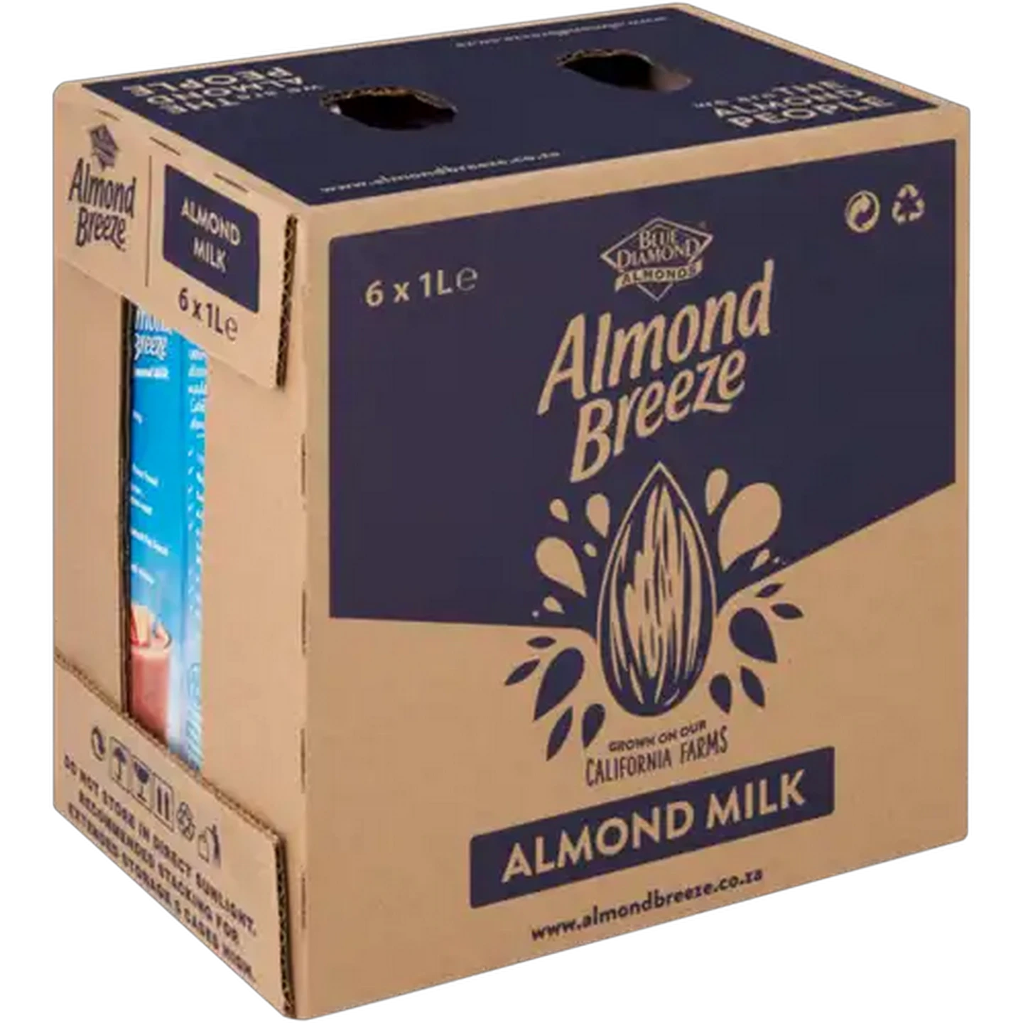Image of Almond Breeze Sweetened Original Almond Milk 6 x 1L