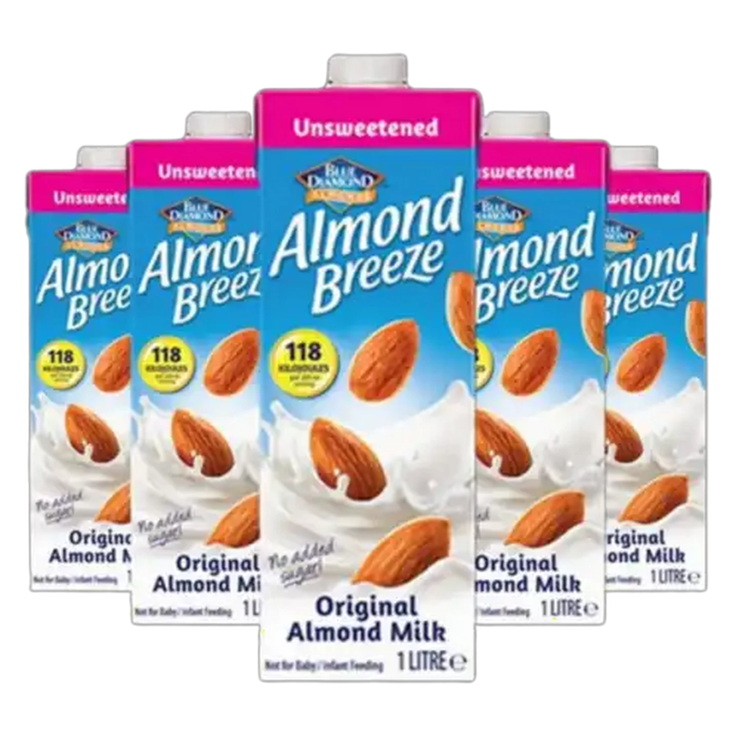 Image of Almond Breeze Unsweetened Vanilla Flavoured Almond Milk 6 x 1L