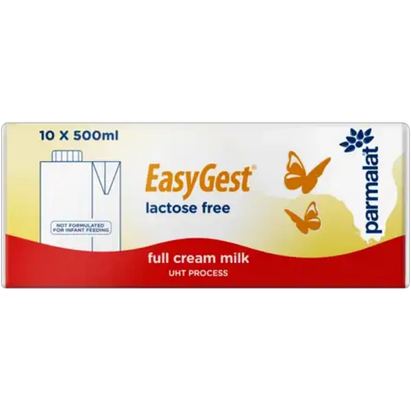 Parmalat EasyGest Lactose Free Full Cream Milk 10 x 500ml