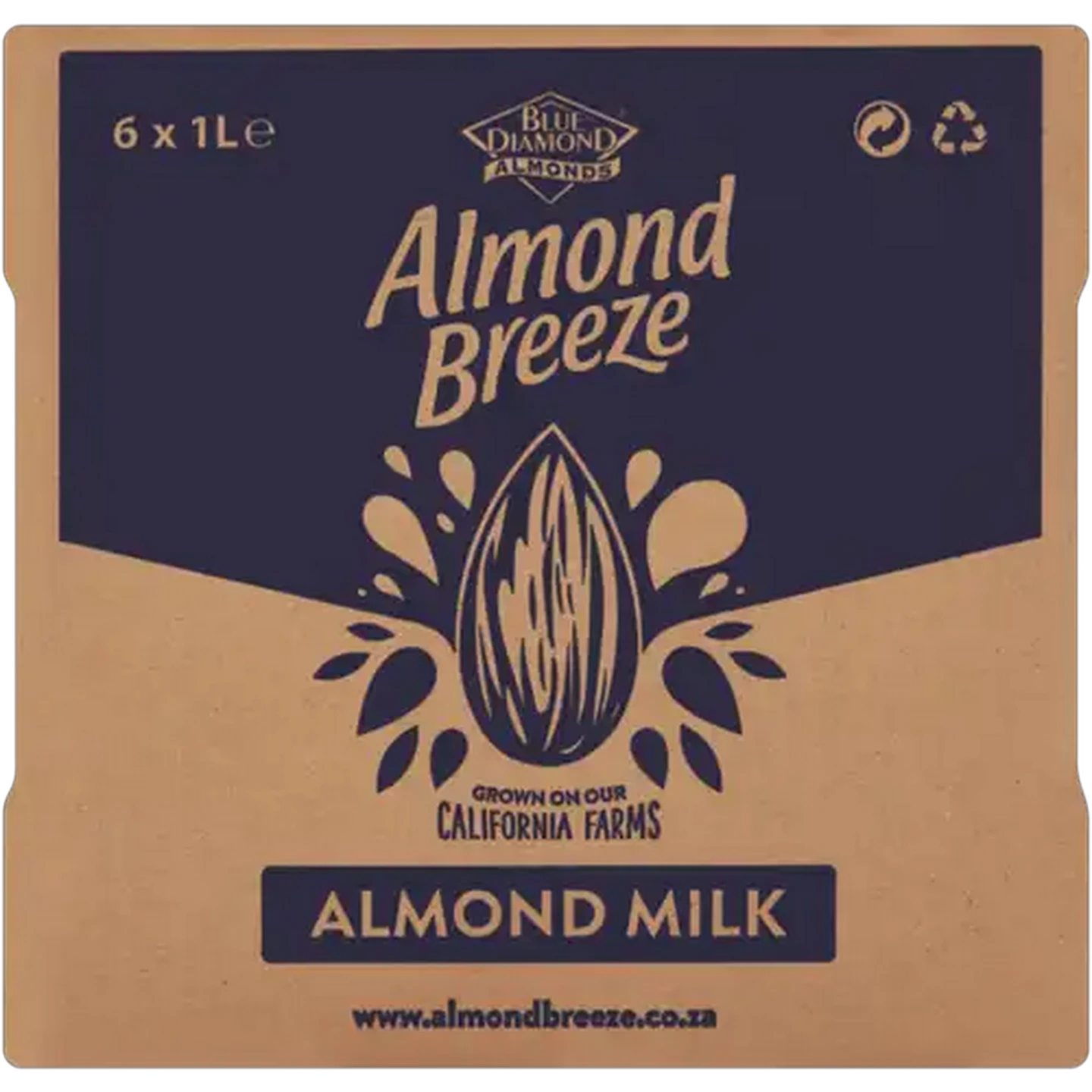 Image of Almond Breeze Vanilla Flavoured Almond Milk 6 x 1L