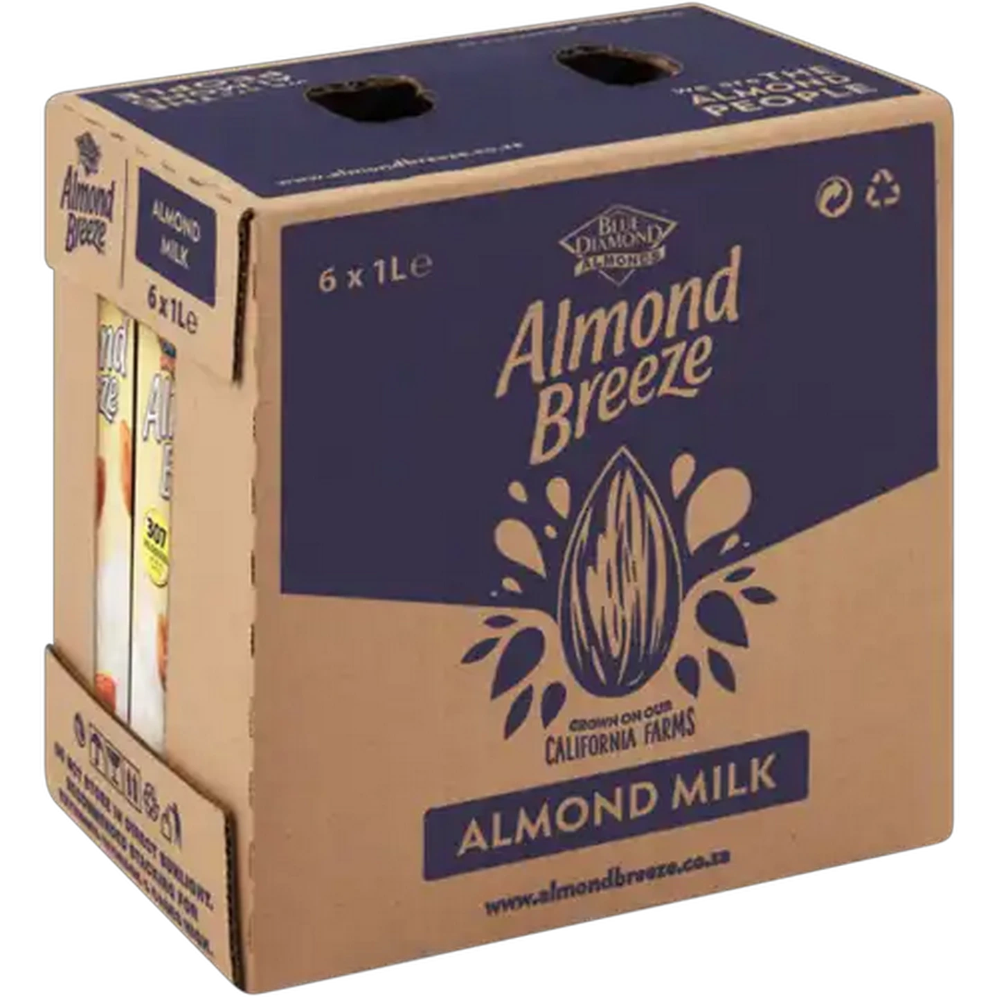 Image of Almond Breeze Vanilla Flavoured Almond Milk 6 x 1L