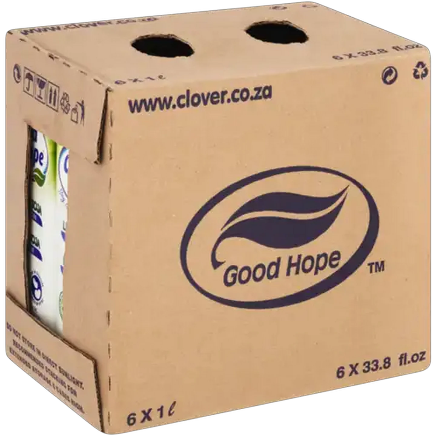 Image of Clover Good Hope Regular Sweetened Soy Milk 6 x 1L