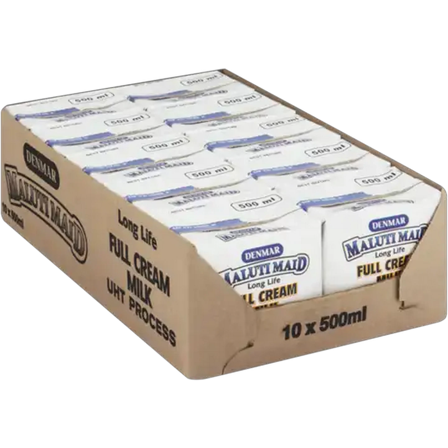 Image of Denmar Maluti Maid Long Life Full Cream Milk 10 x 500ml