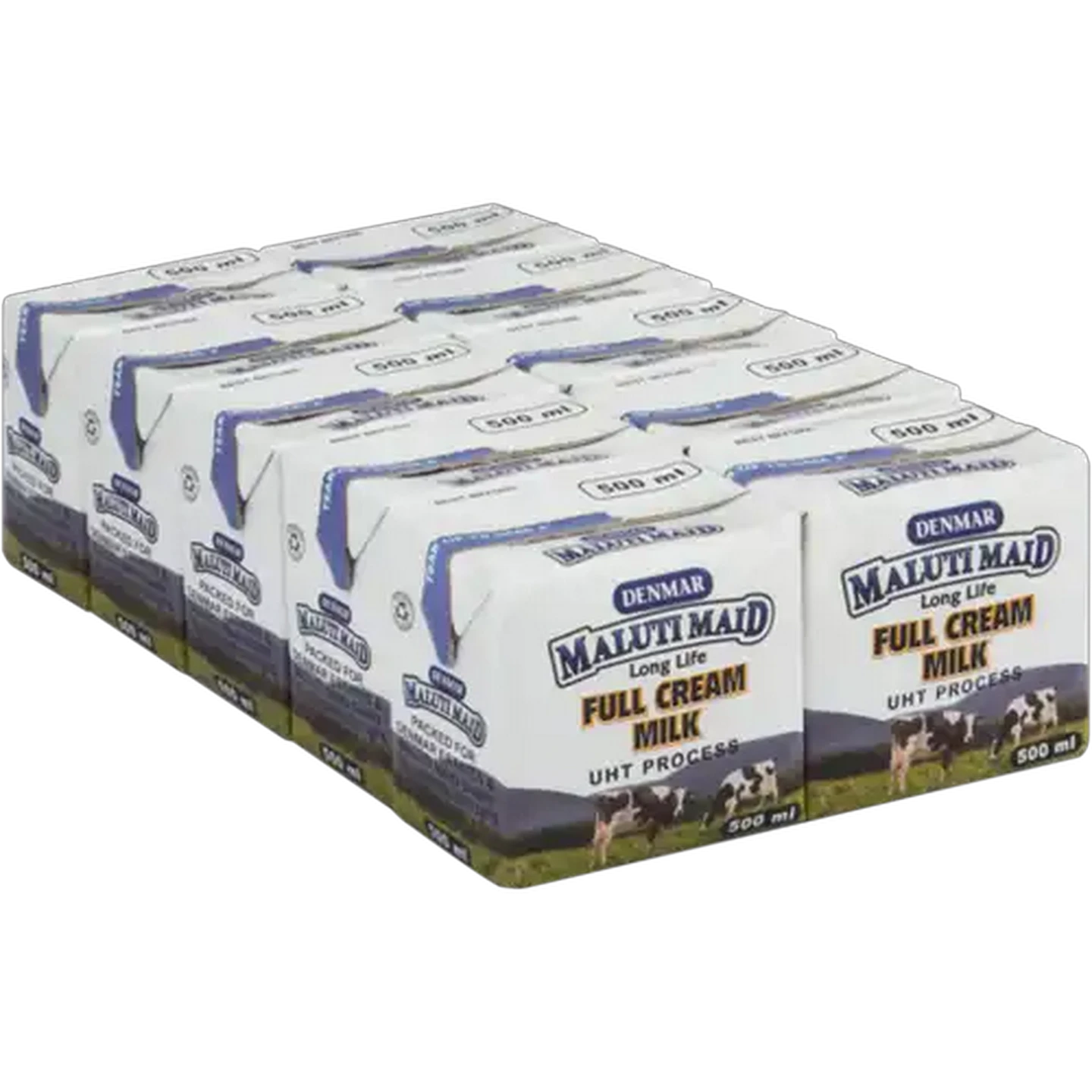 Image of Denmar Maluti Maid Long Life Full Cream Milk 10 x 500ml