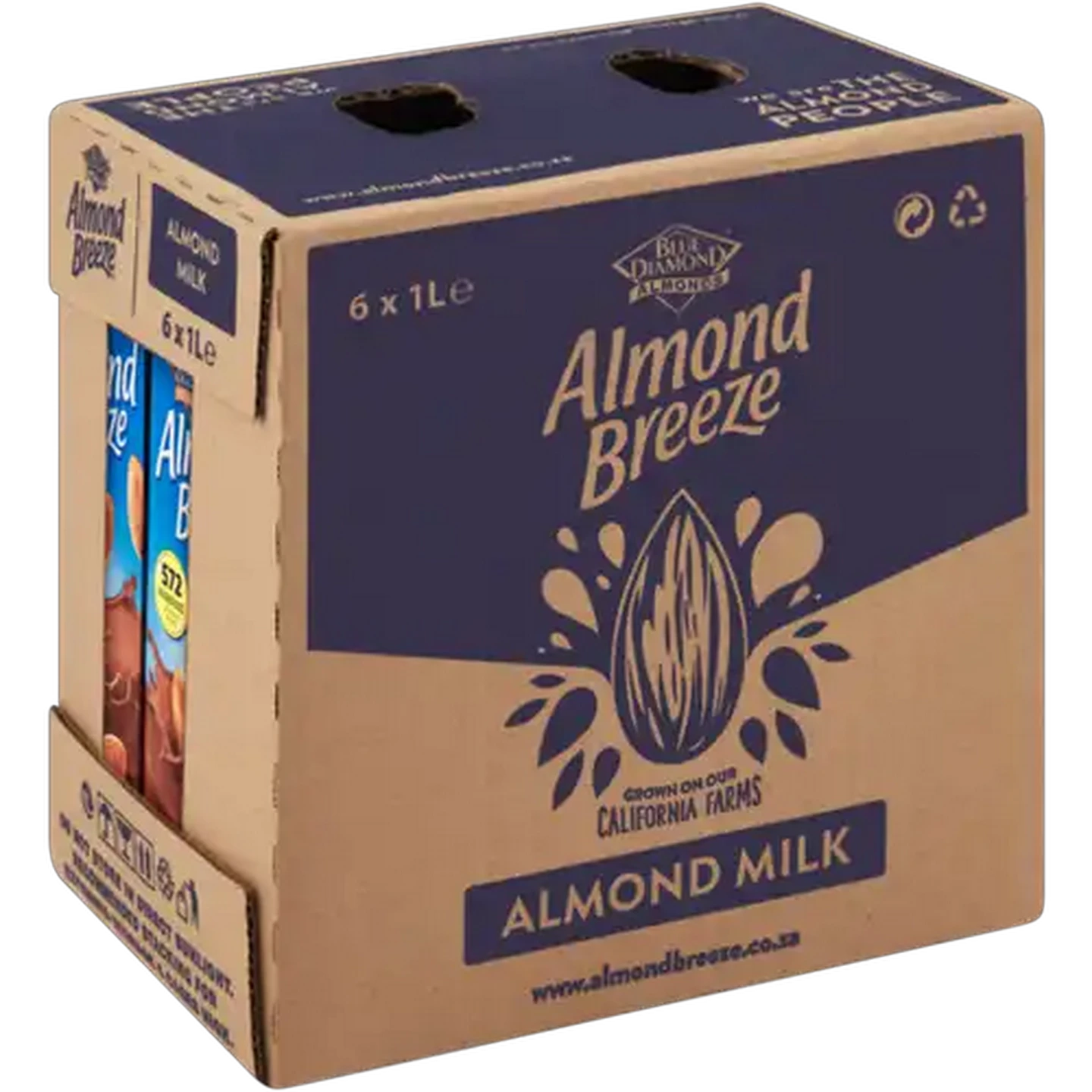 Image of Almond Breeze Chocolate Almond Milk 6 x 1L