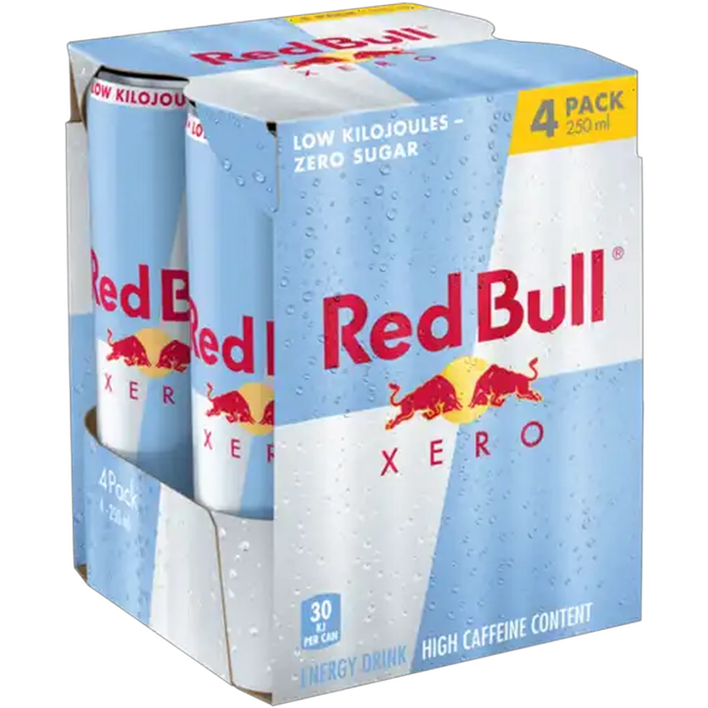 Image of Red Bull Xero Energy Drink 4 x 250ml