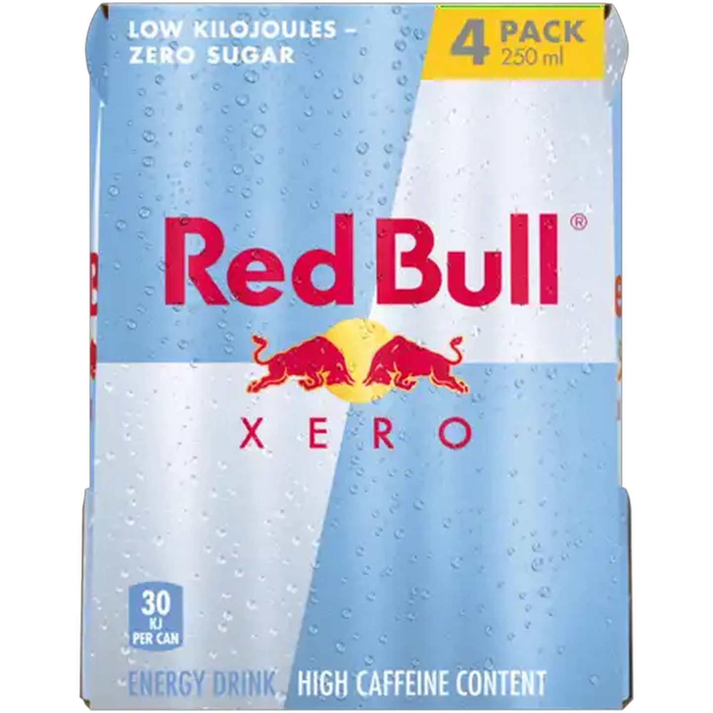 Image of Red Bull Xero Energy Drink 4 x 250ml