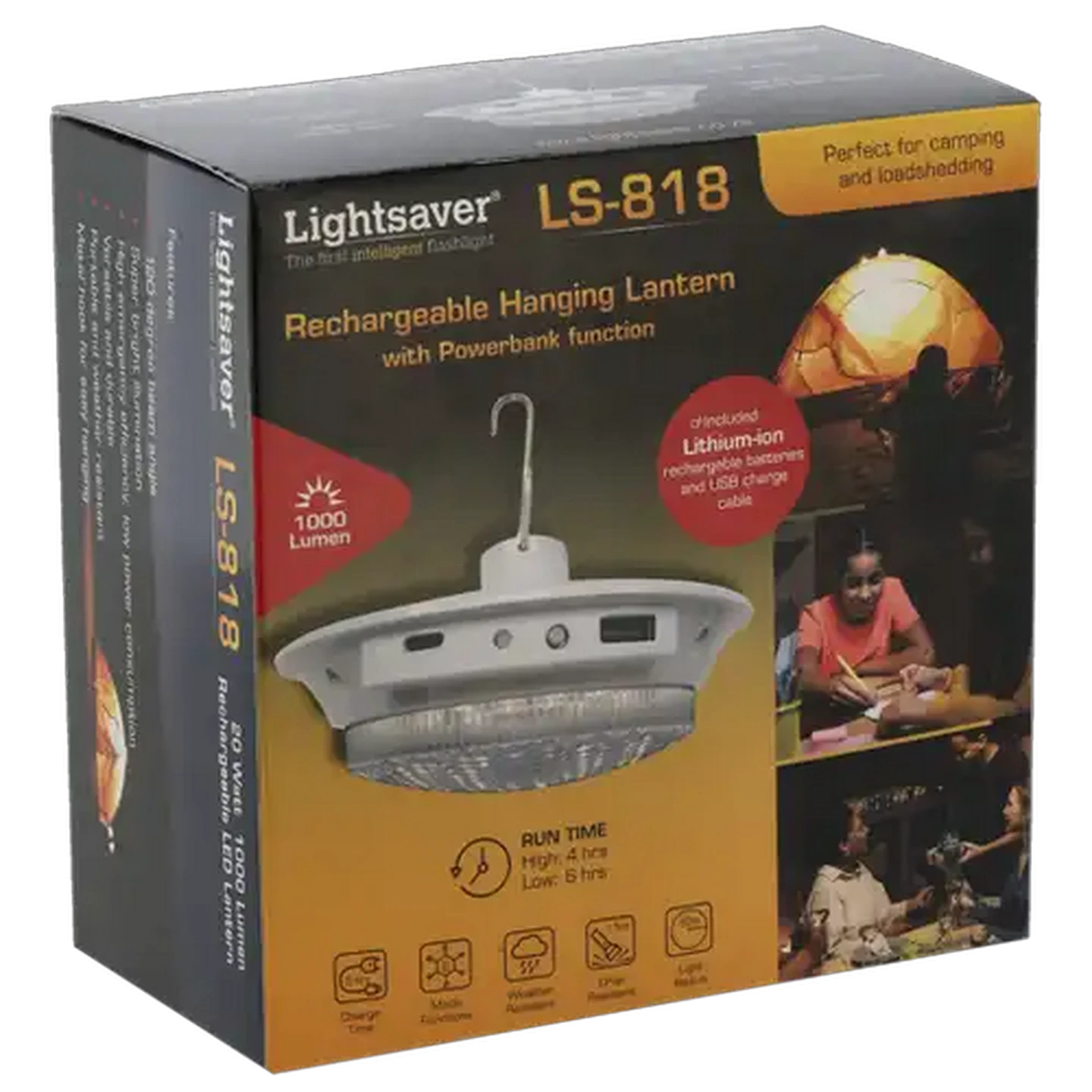 Image of Lightsaver Rechargeable LED Lantern 1000 Lumen