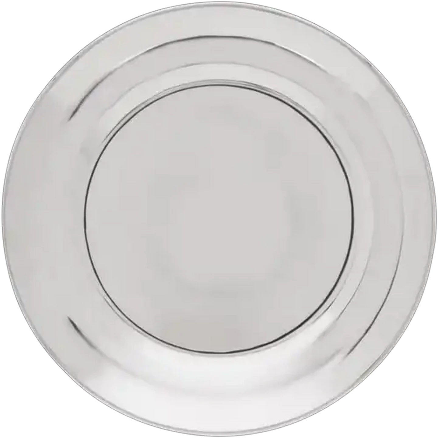 Image of Stainless Steel Dinner Plate 25cm