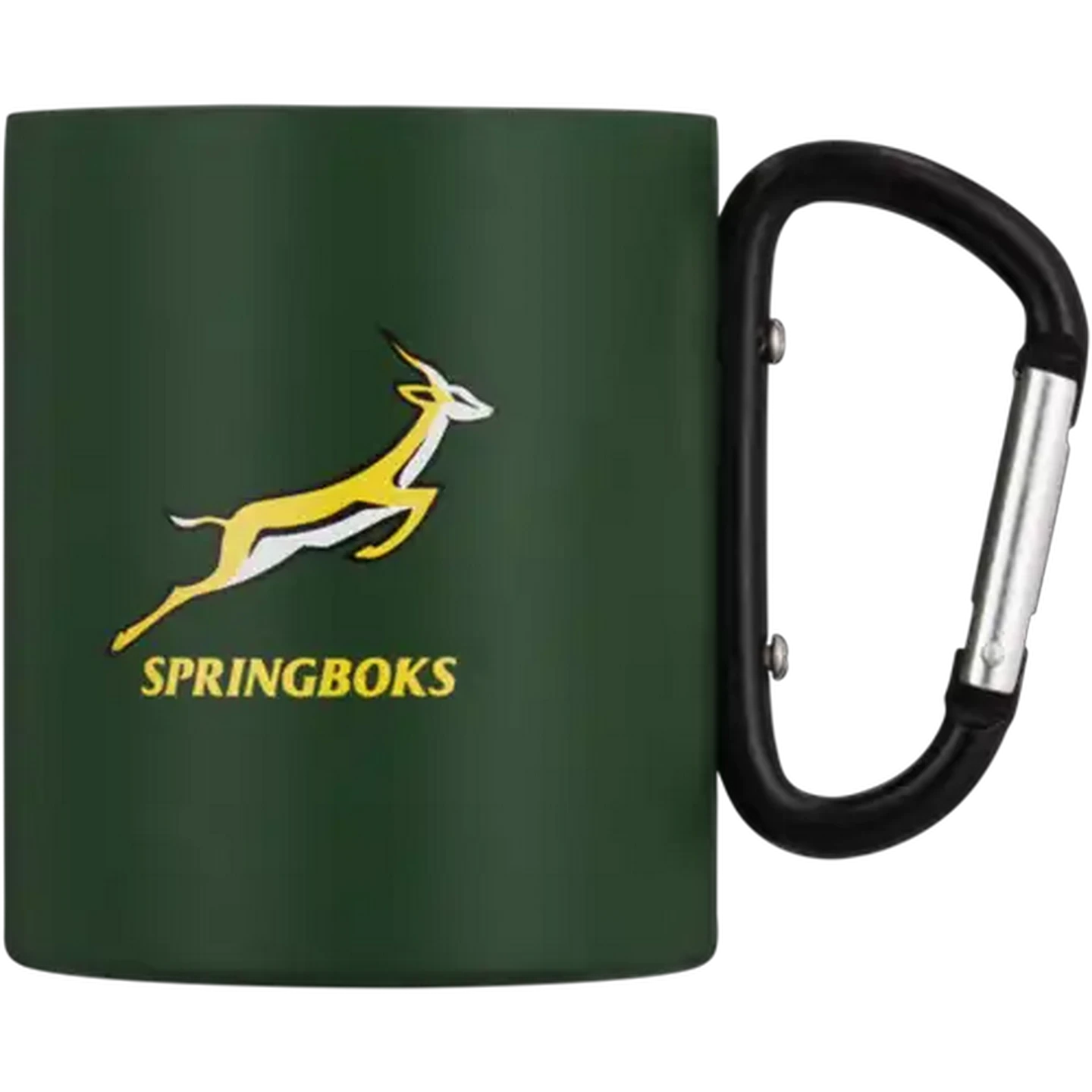 Image of Rugby SA Springboks Carabiner Camping Mug 370ml