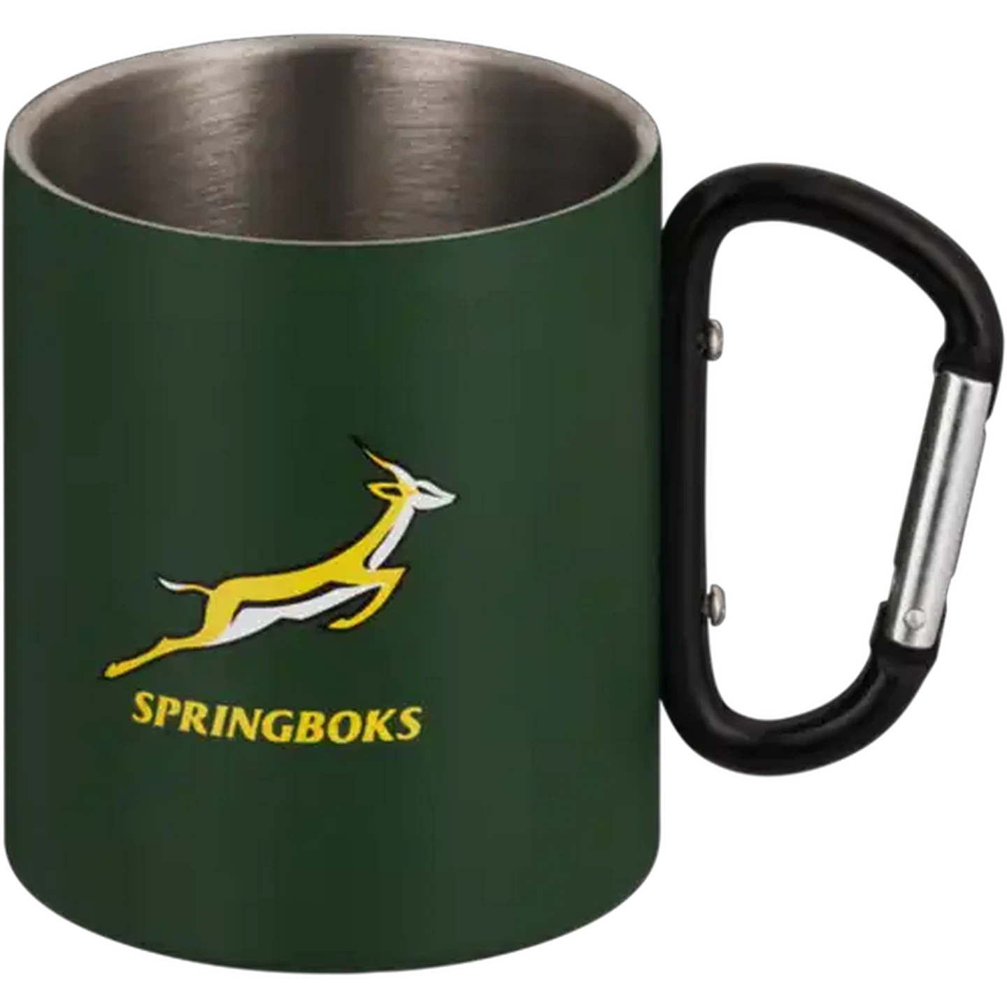Image of Rugby SA Springboks Carabiner Camping Mug 370ml