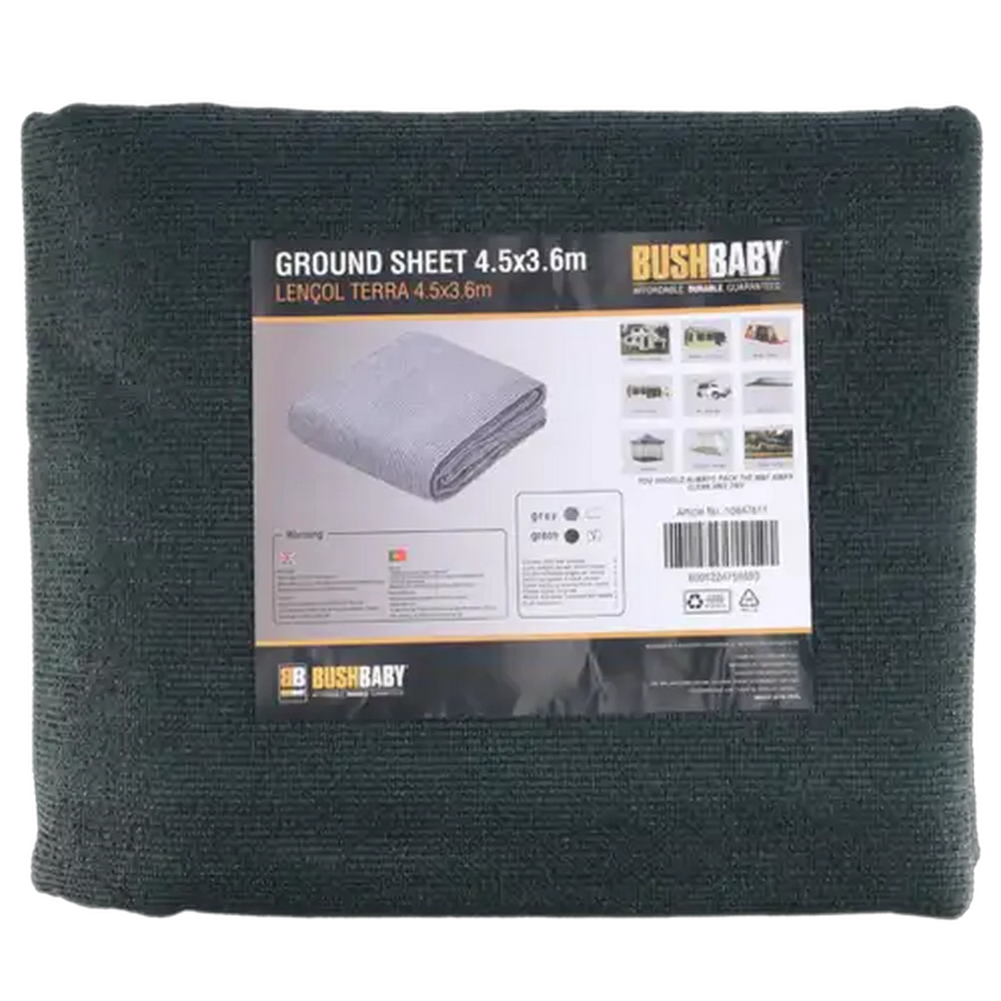 Image of Bush Baby Ground Sheet 4.5m x 3.6m
