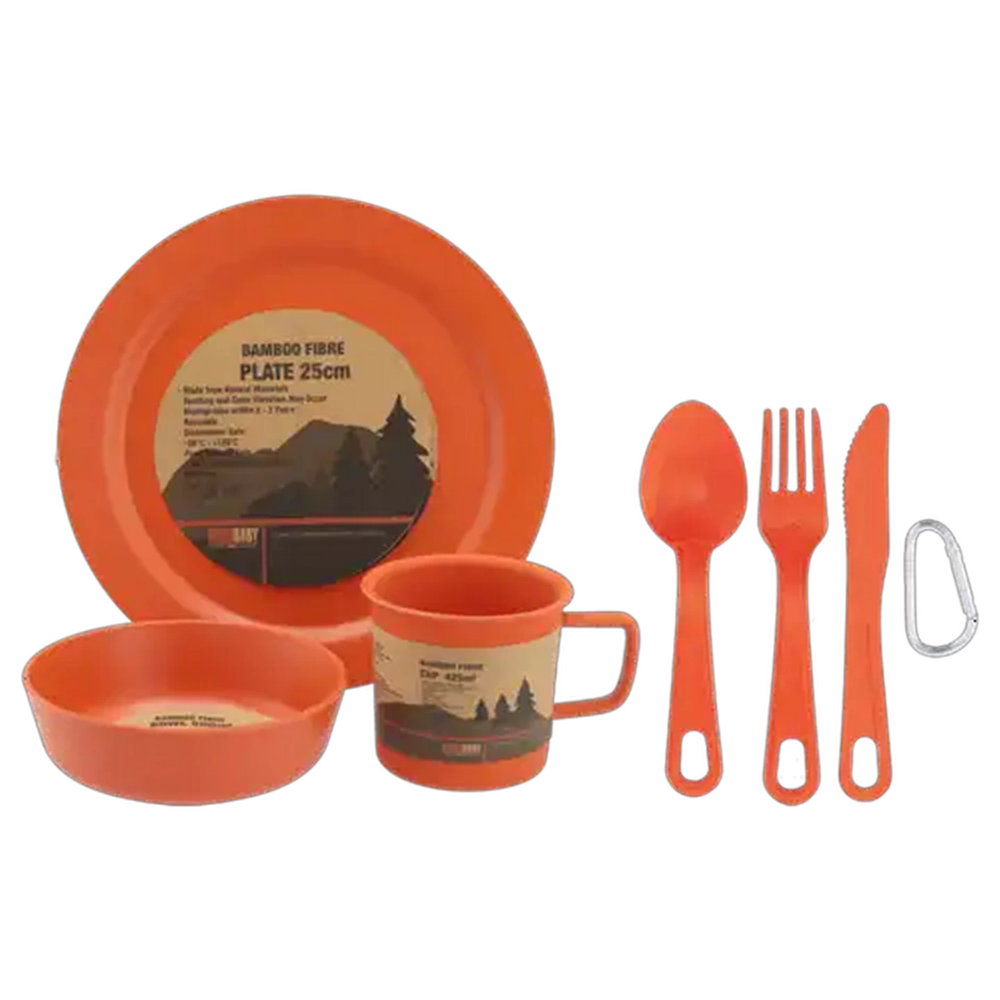 Image of Bush Baby Bamboo Camper Set 7 Piece