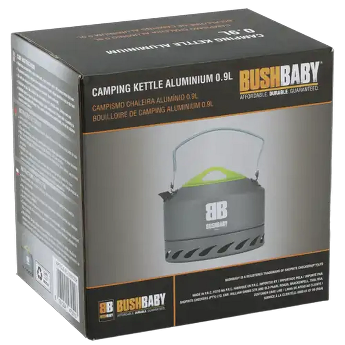 Image of Bush Baby Aluminium Kettle 0.9L