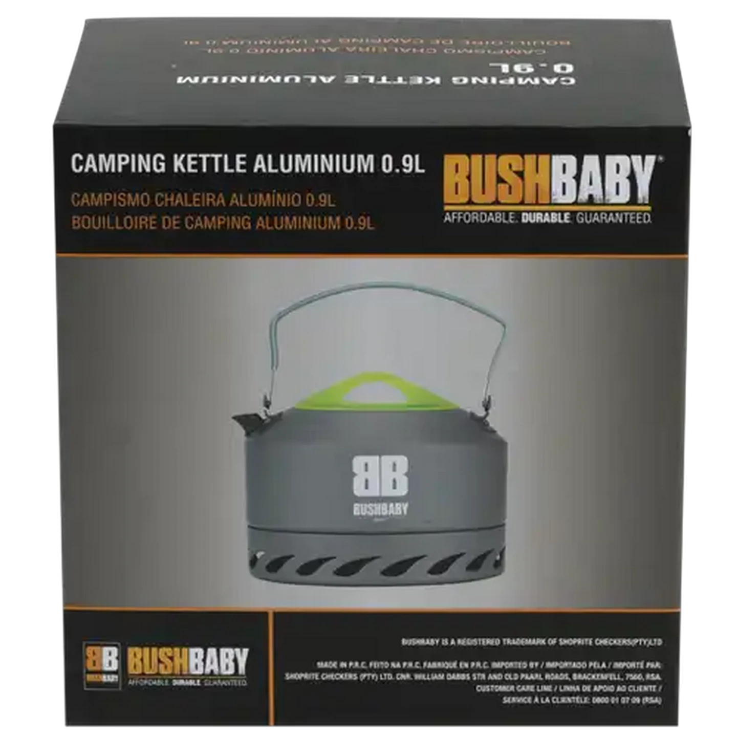 Image of Bush Baby Aluminium Kettle 0.9L