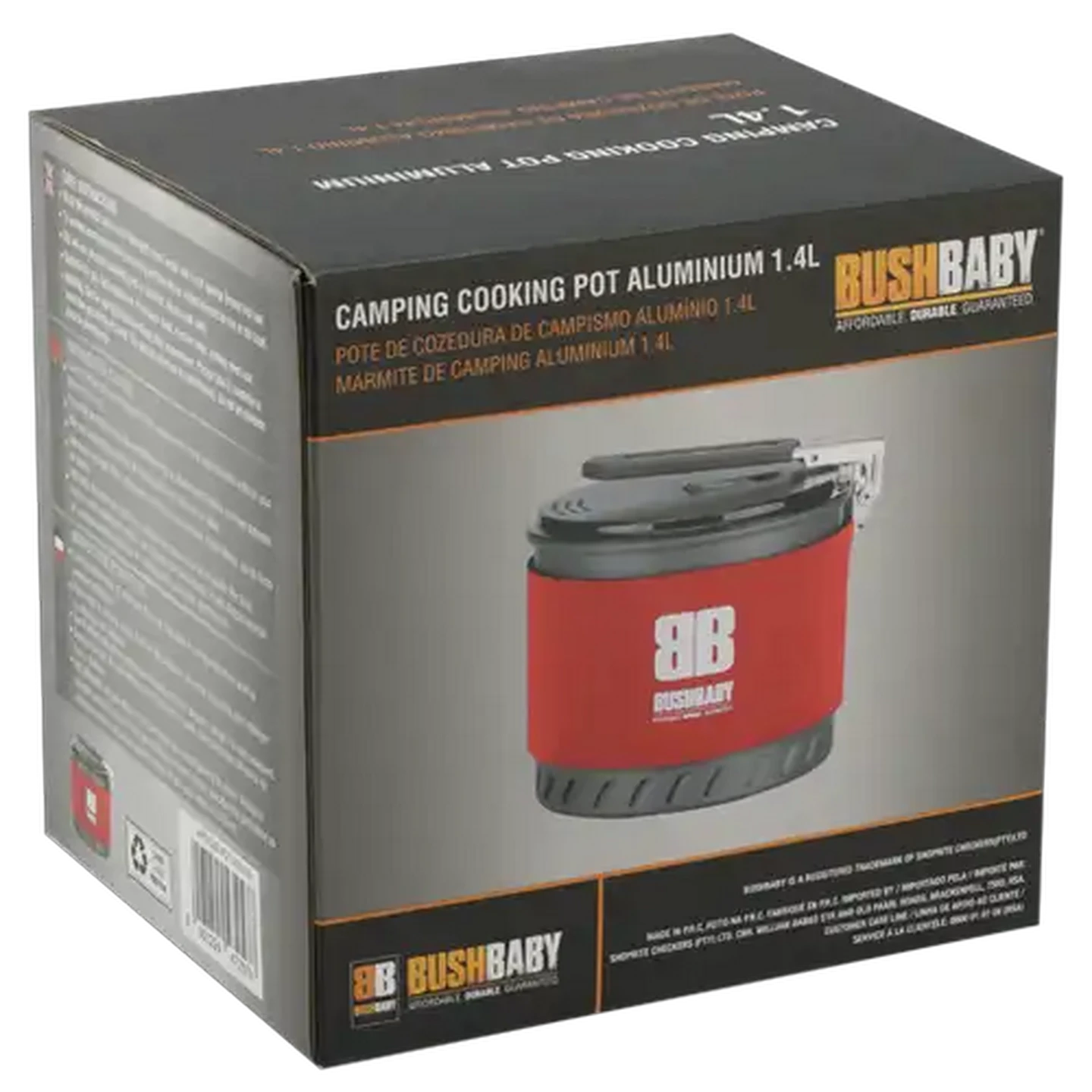 Image of Bush Baby Aluminium Cooking Pot 1.4L