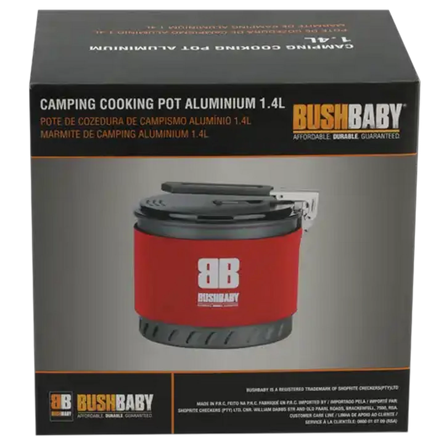 Image of Bush Baby Aluminium Cooking Pot 1.4L