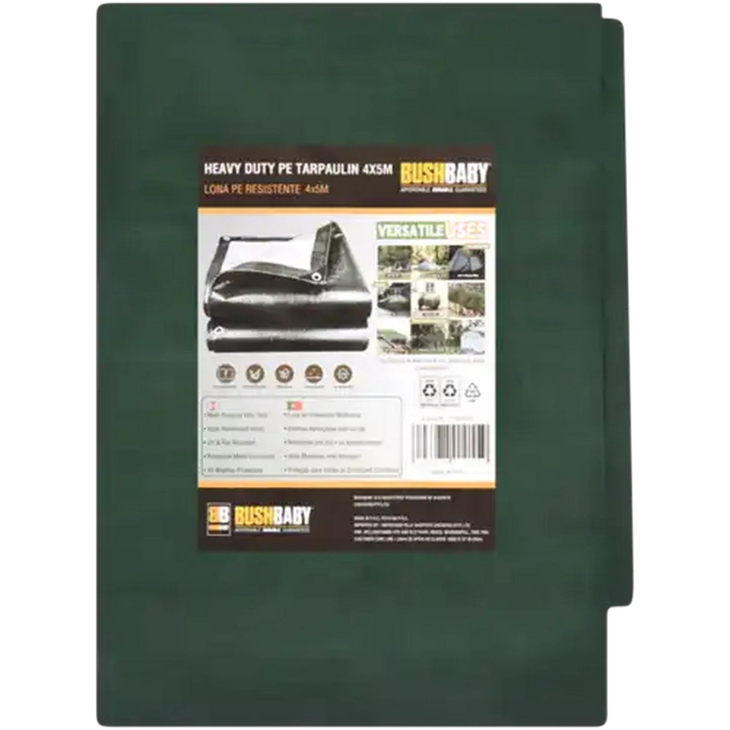 Image of Bush Baby Heavy Duty Tarpaulin 4000mm x 5000mm
