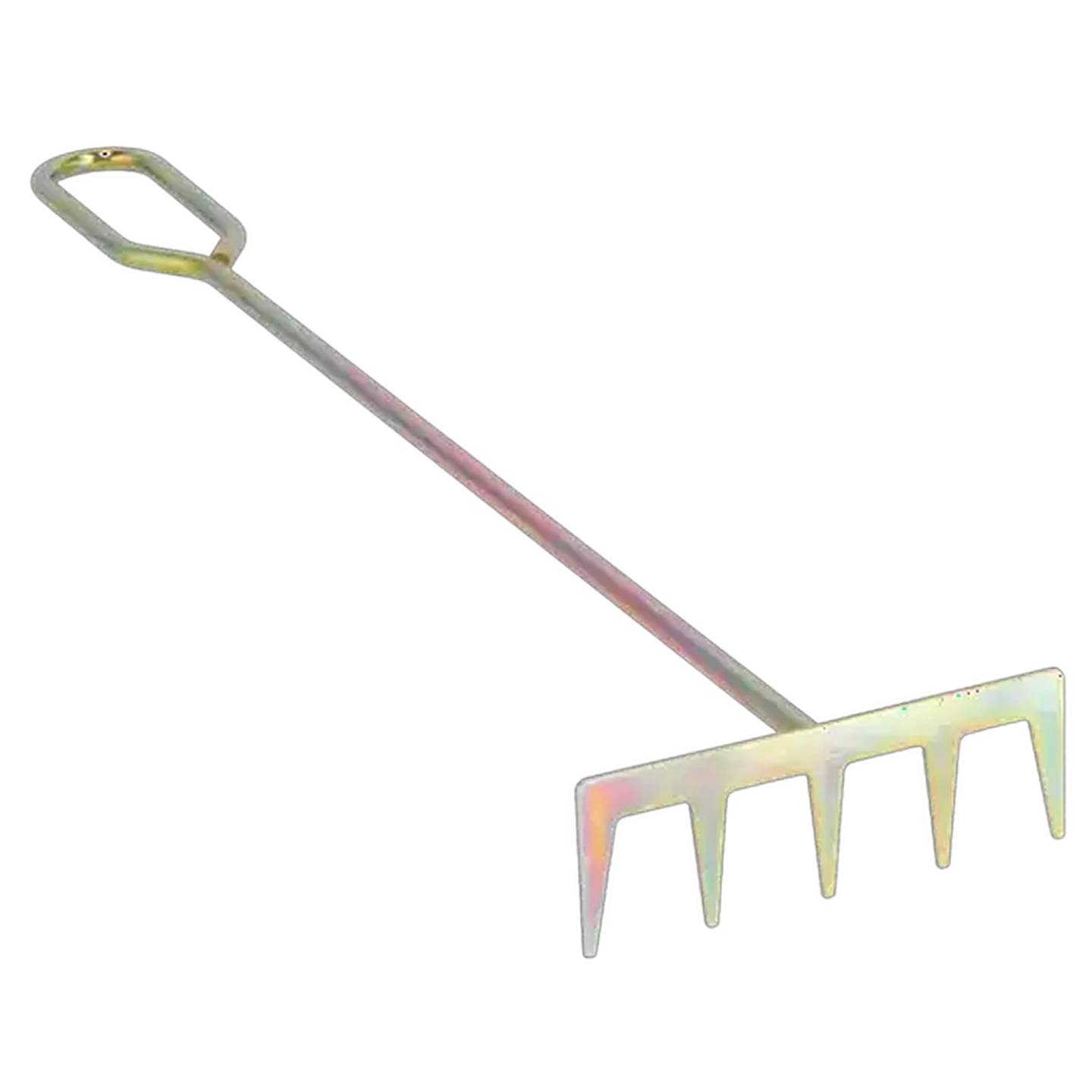 Image of Bush Baby Silver Steel Coal Rake 56 x 13.5 x 4.8cm