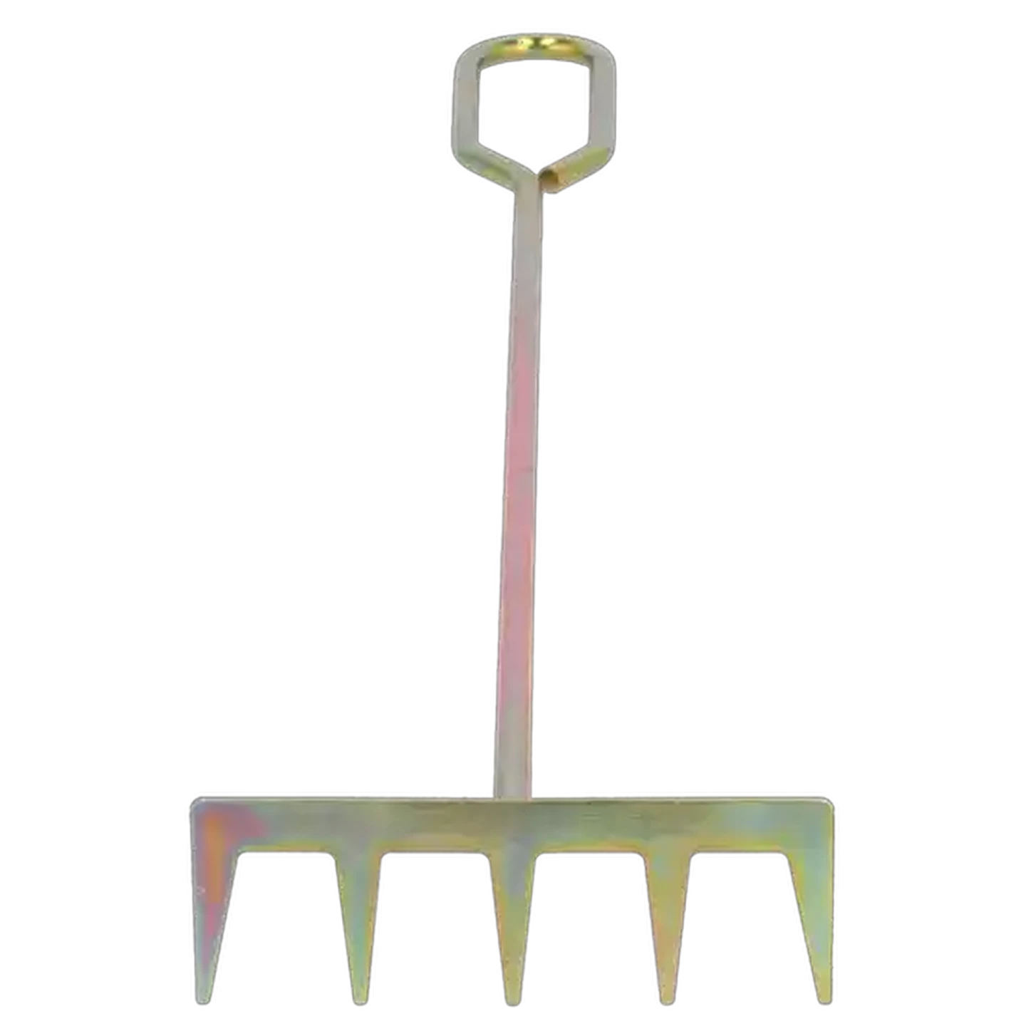 Image of Bush Baby Silver Steel Coal Rake 56 x 13.5 x 4.8cm