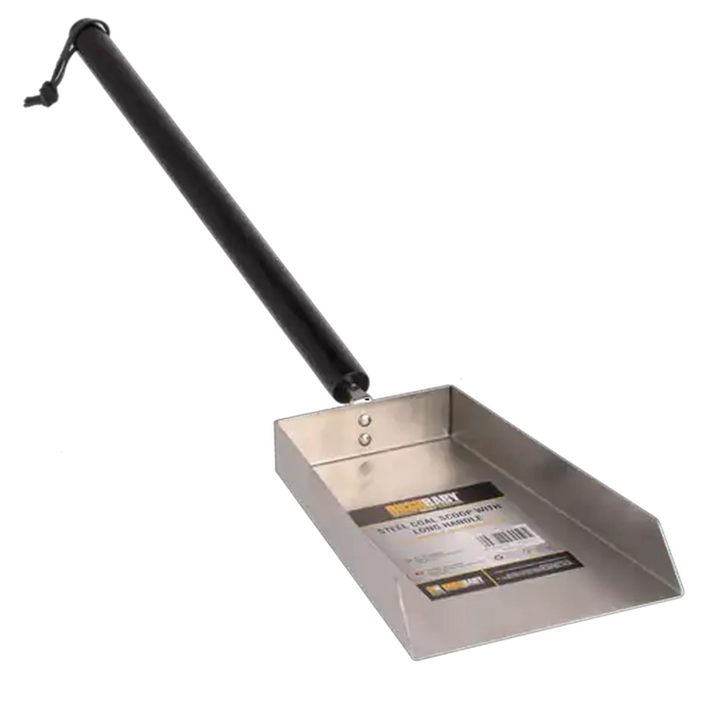 Image of Bush Baby  Steel Coal Scoop with Long Handle