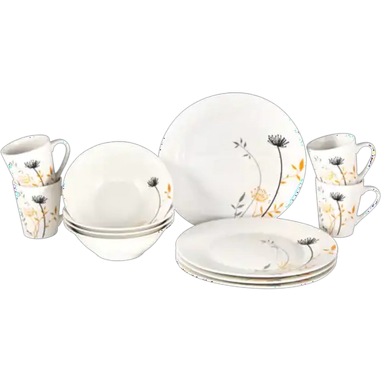 Image of Spring Flower Dinner Set 12-Piece