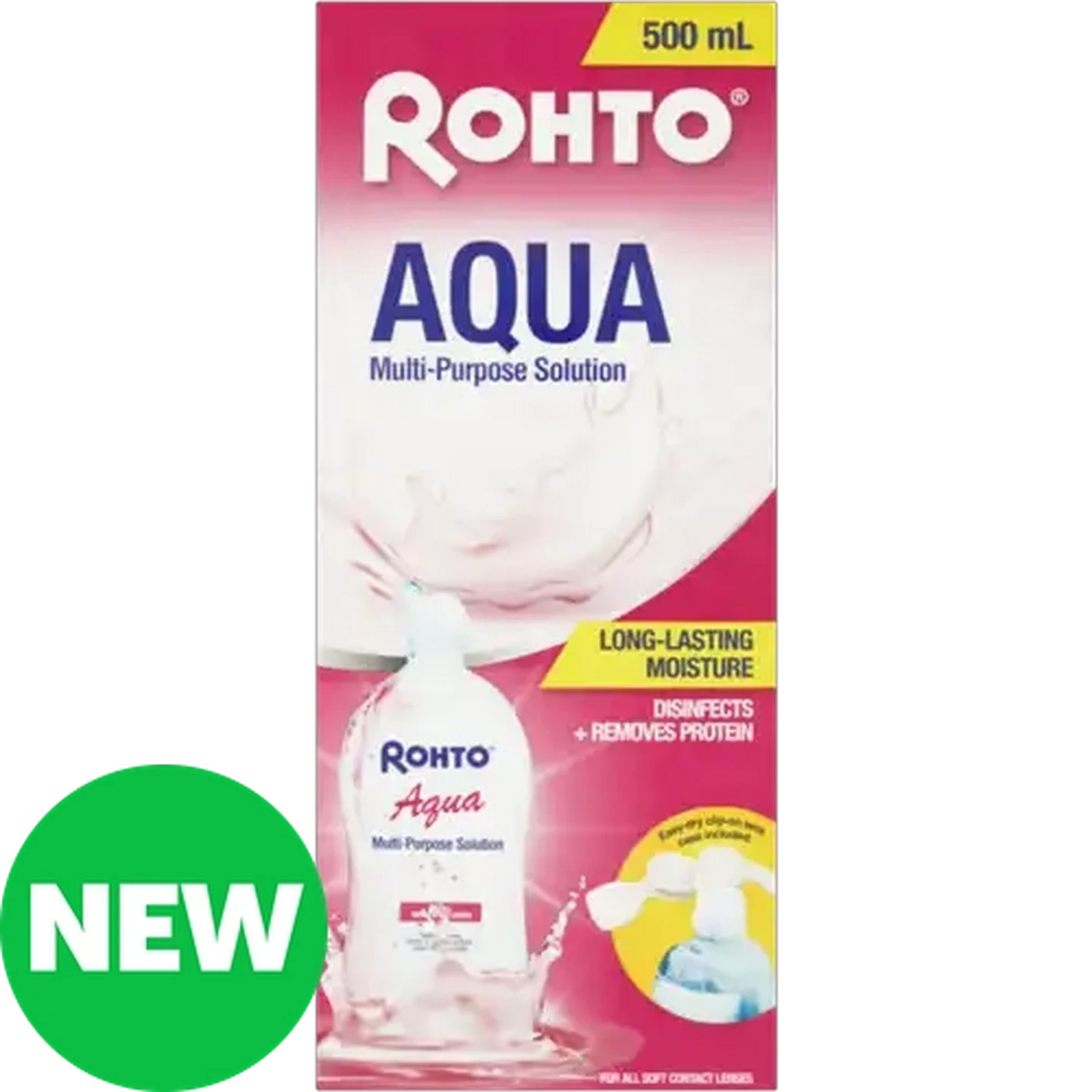 Image of Rohto Aqua Multi-Purpose Solution 500ml
