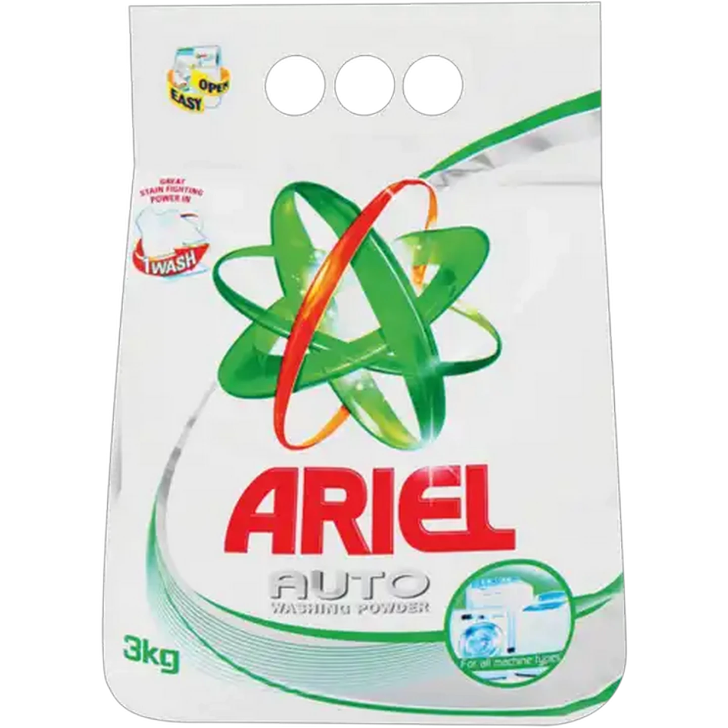 Image of Ariel Auto Washing Powder 3kg