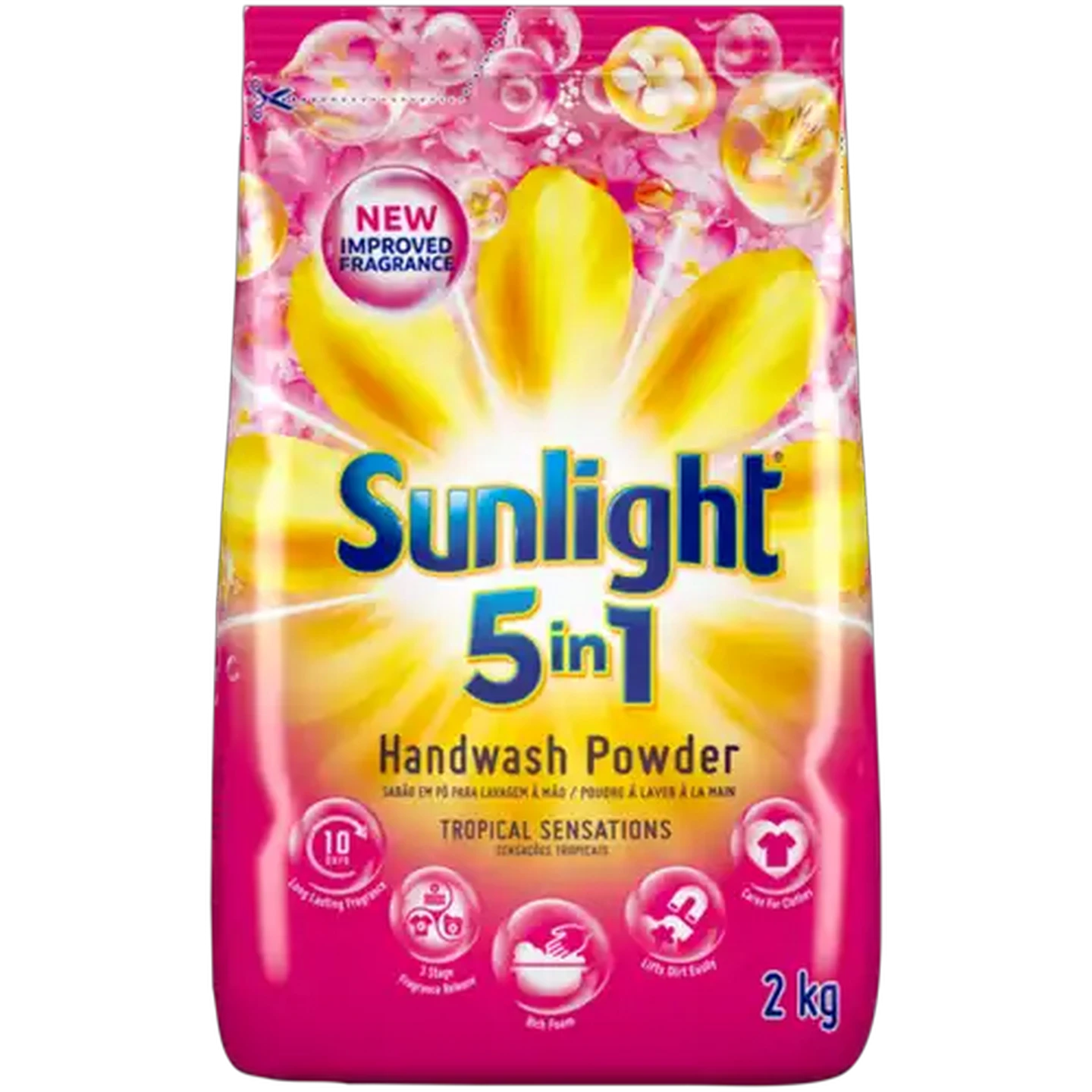 Image of Sunlight Tropical Sensations 5-in-1 Handwash Powder 2kg