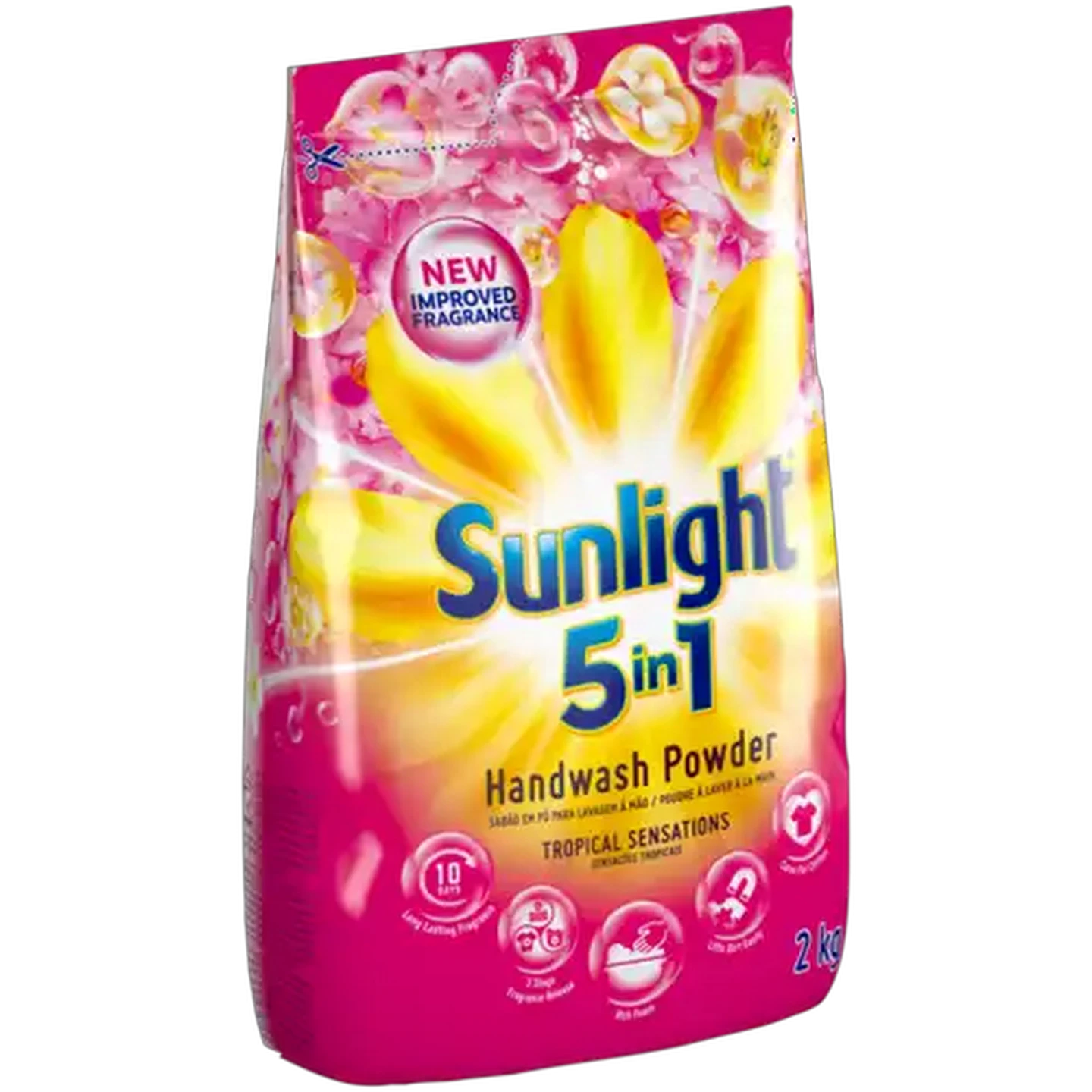 Image of Sunlight Tropical Sensations 5-in-1 Handwash Powder 2kg