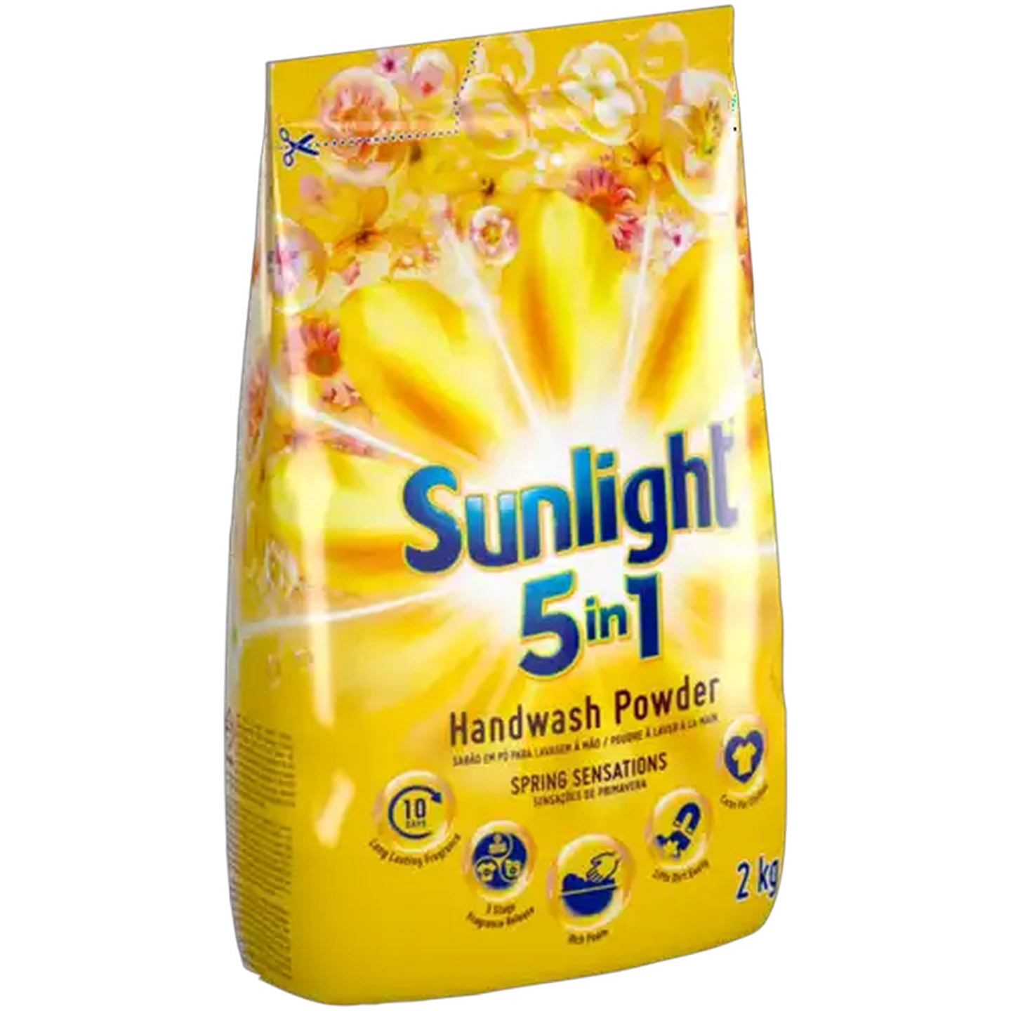 Image of Sunlight Spring Sensations 5-in-1 Handwash Powder Detergent 2kg