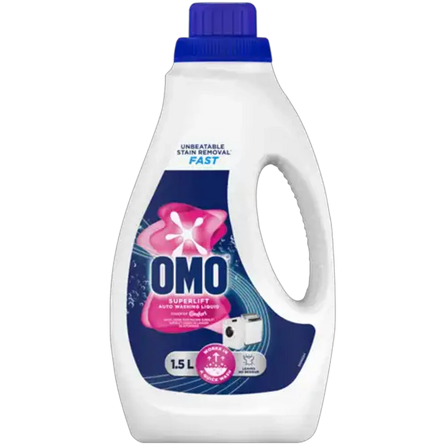 Image of OMO Superlift Auto Washing Liquid with Touch of Comfort 1.5L