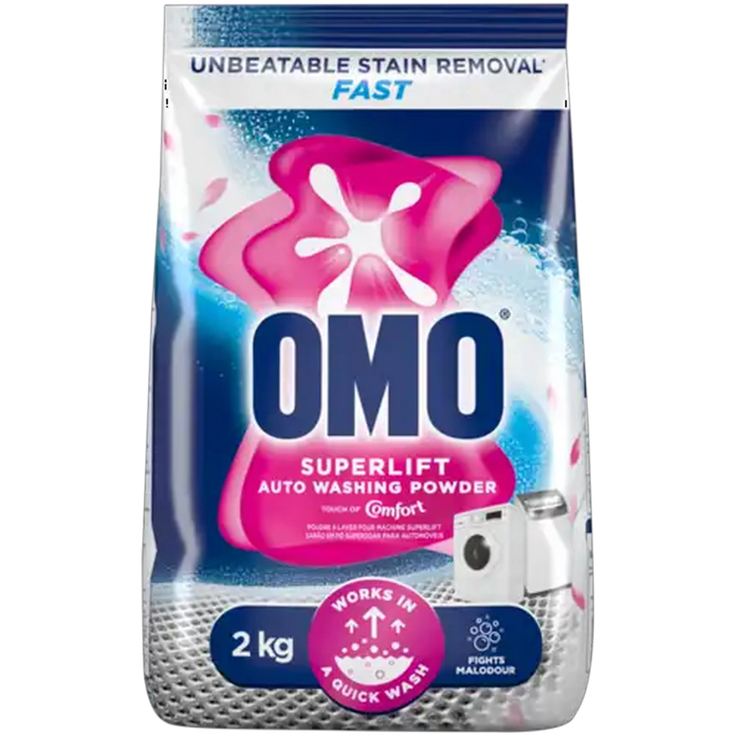 Image of OMO Superlift Auto Washing Powder with Touch of Comfort 2kg
