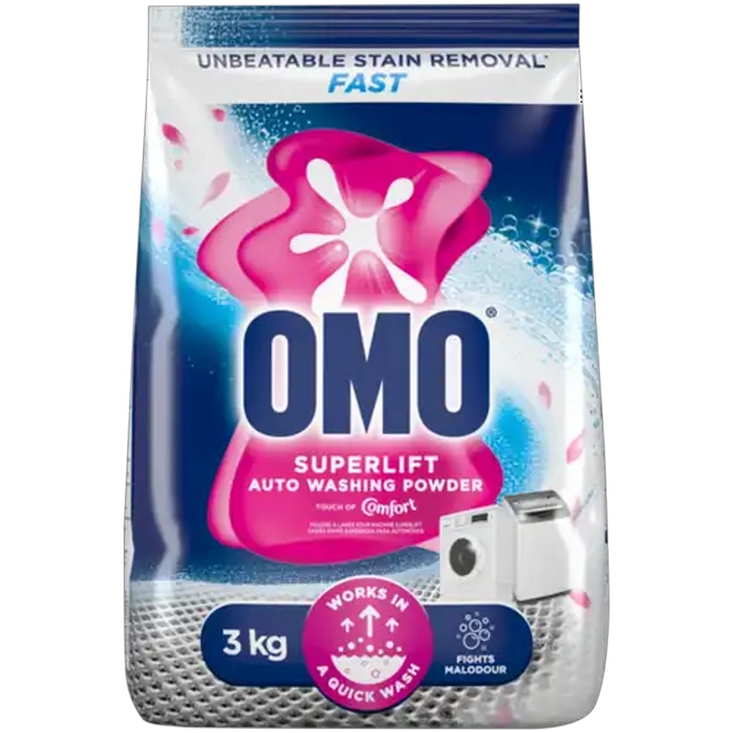 Image of OMO Superlift Auto Washing Powder with Touch of Comfort 3kg